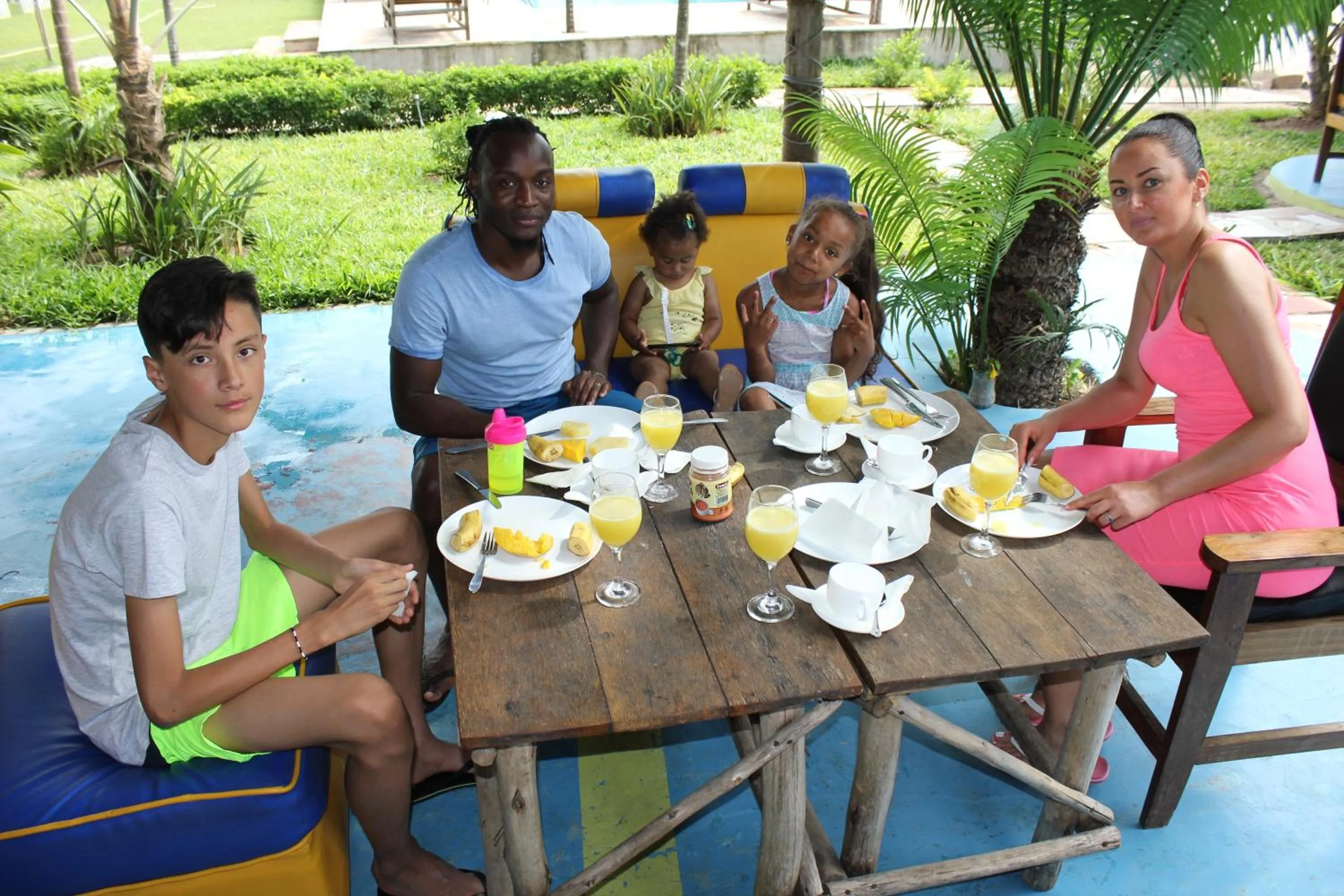 English/Irish breakfast in Villa Dahl Beach Resort