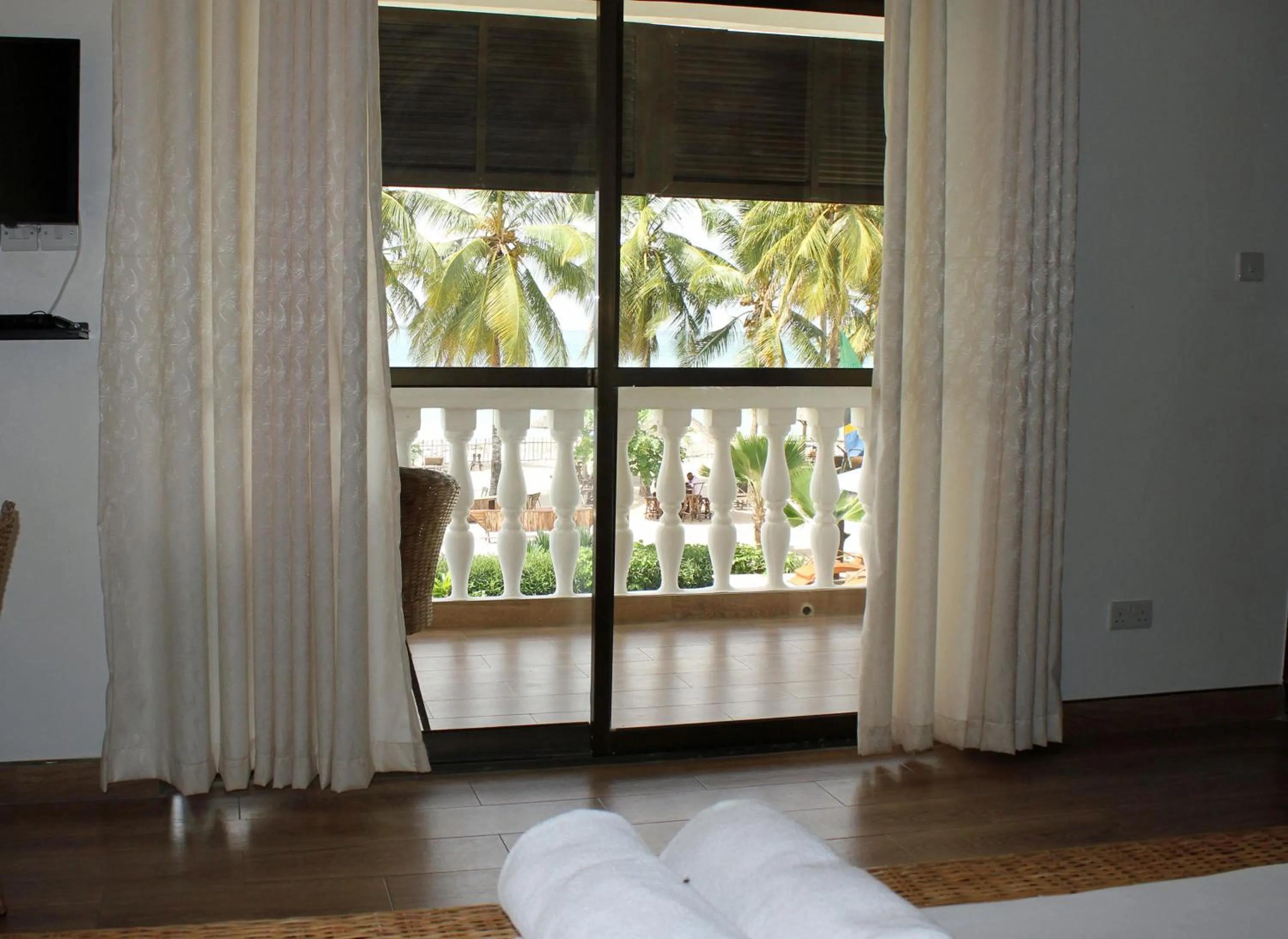Bedroom in Villa Dahl Beach Resort