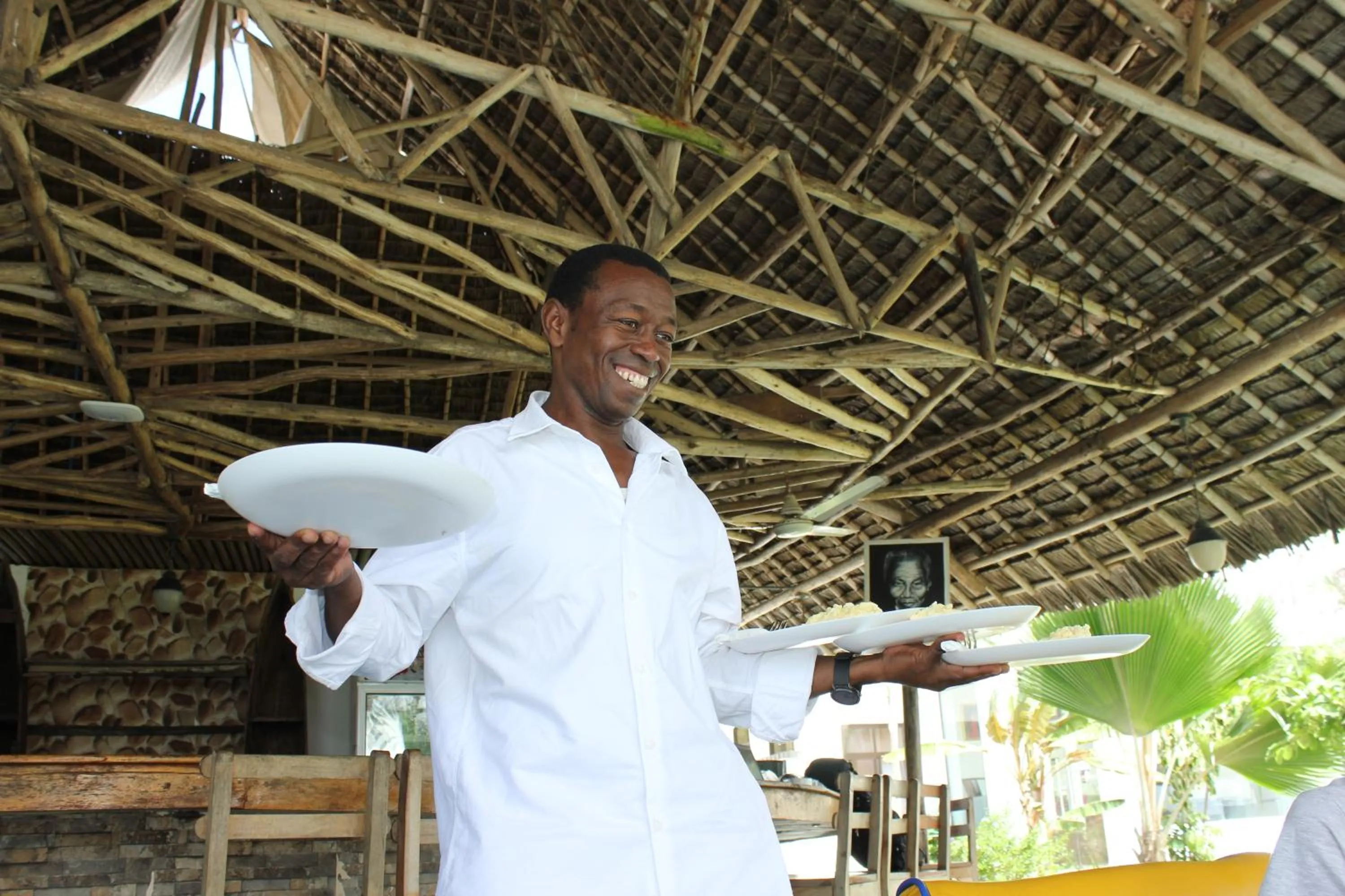 Lunch in Villa Dahl Beach Resort