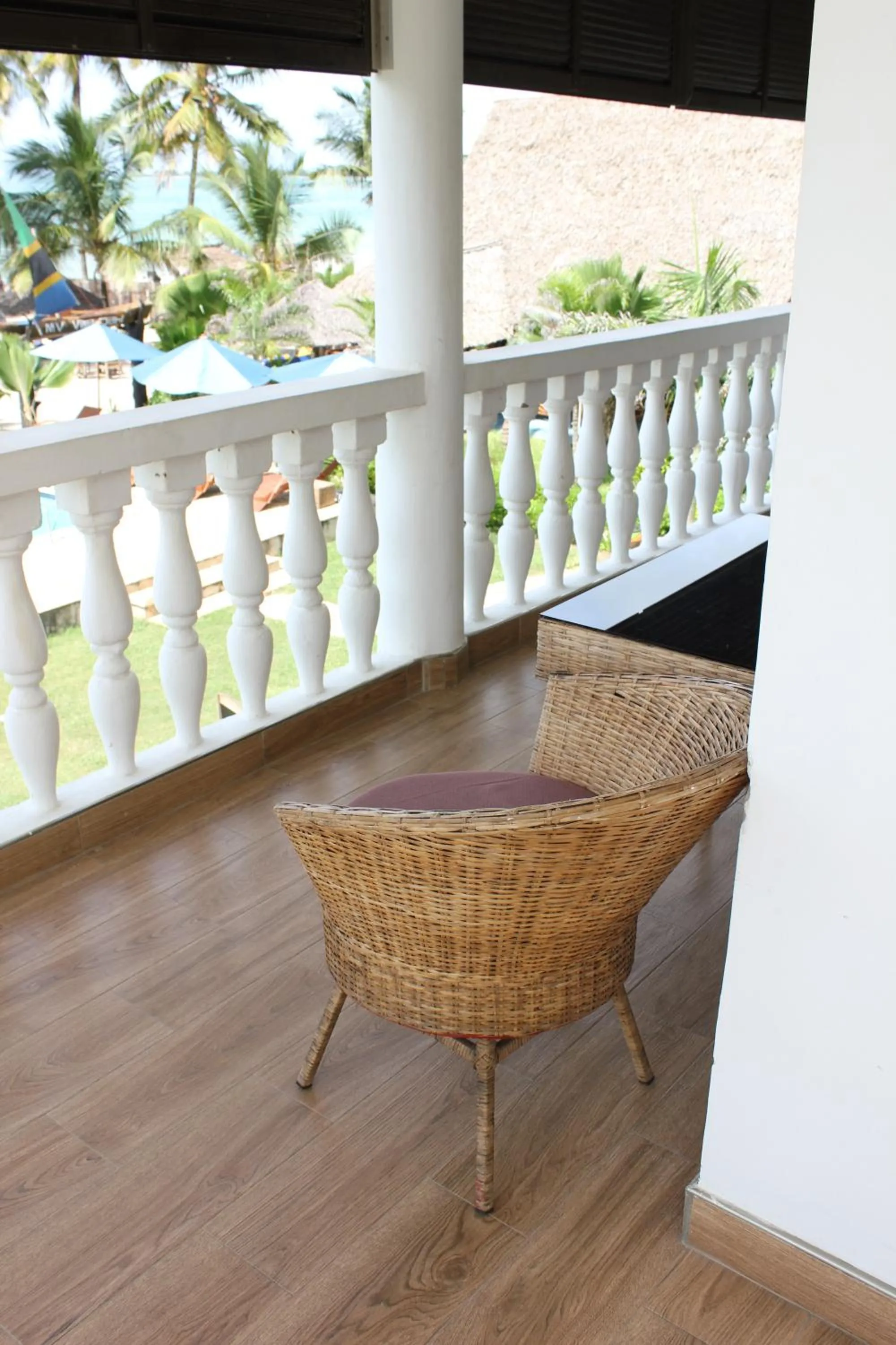 Balcony/Terrace in Villa Dahl Beach Resort