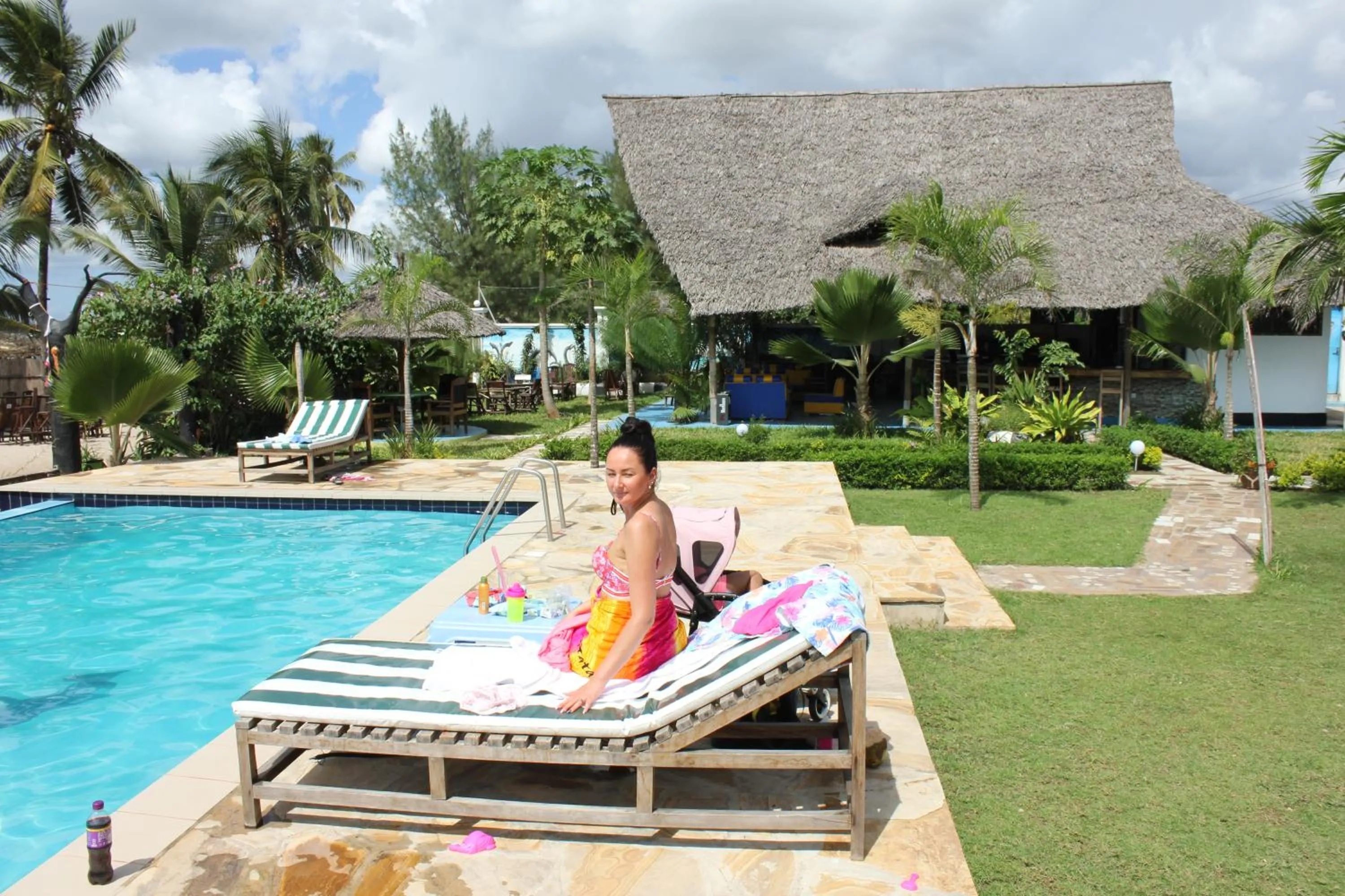 Garden in Villa Dahl Beach Resort