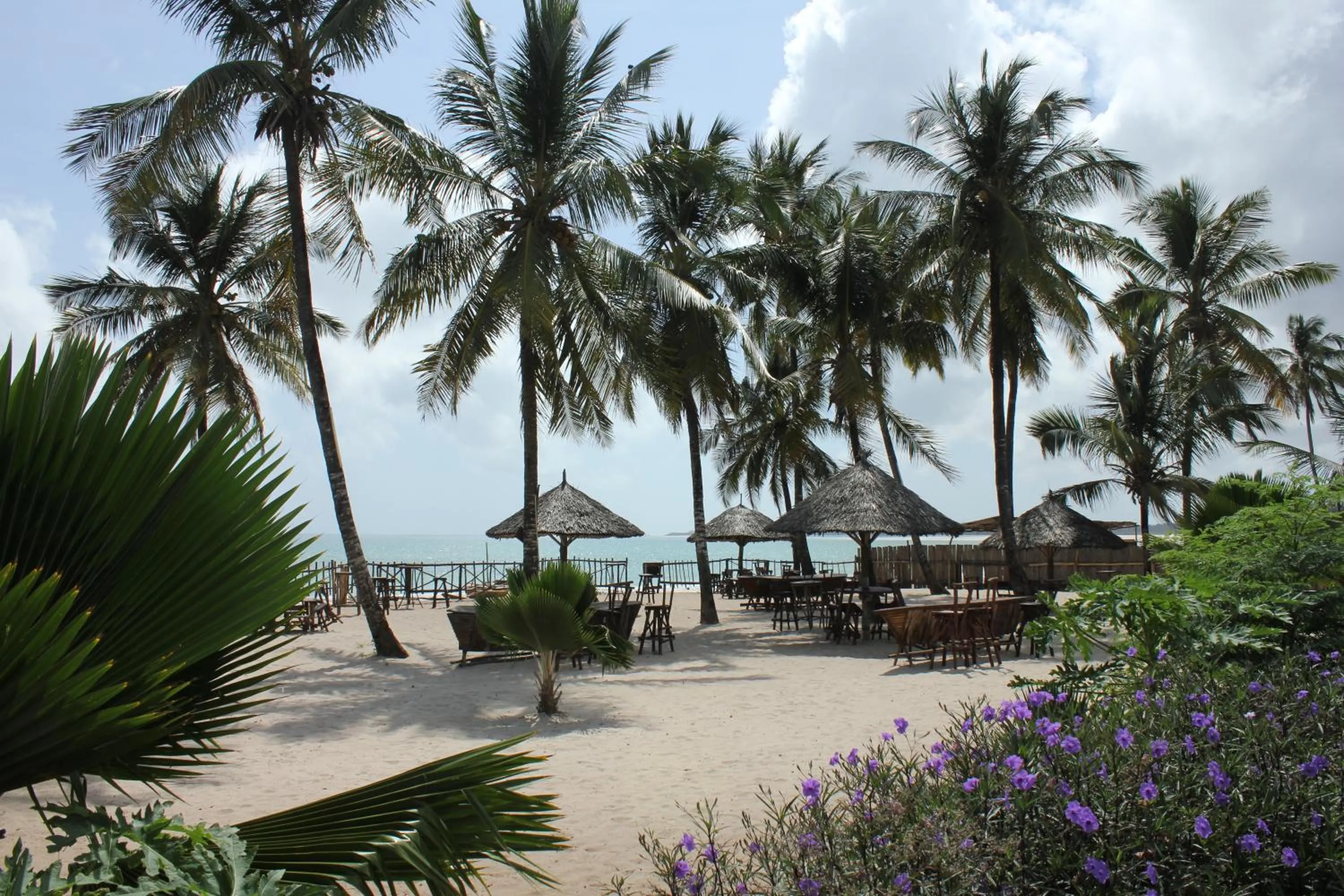 Garden view in Villa Dahl Beach Resort