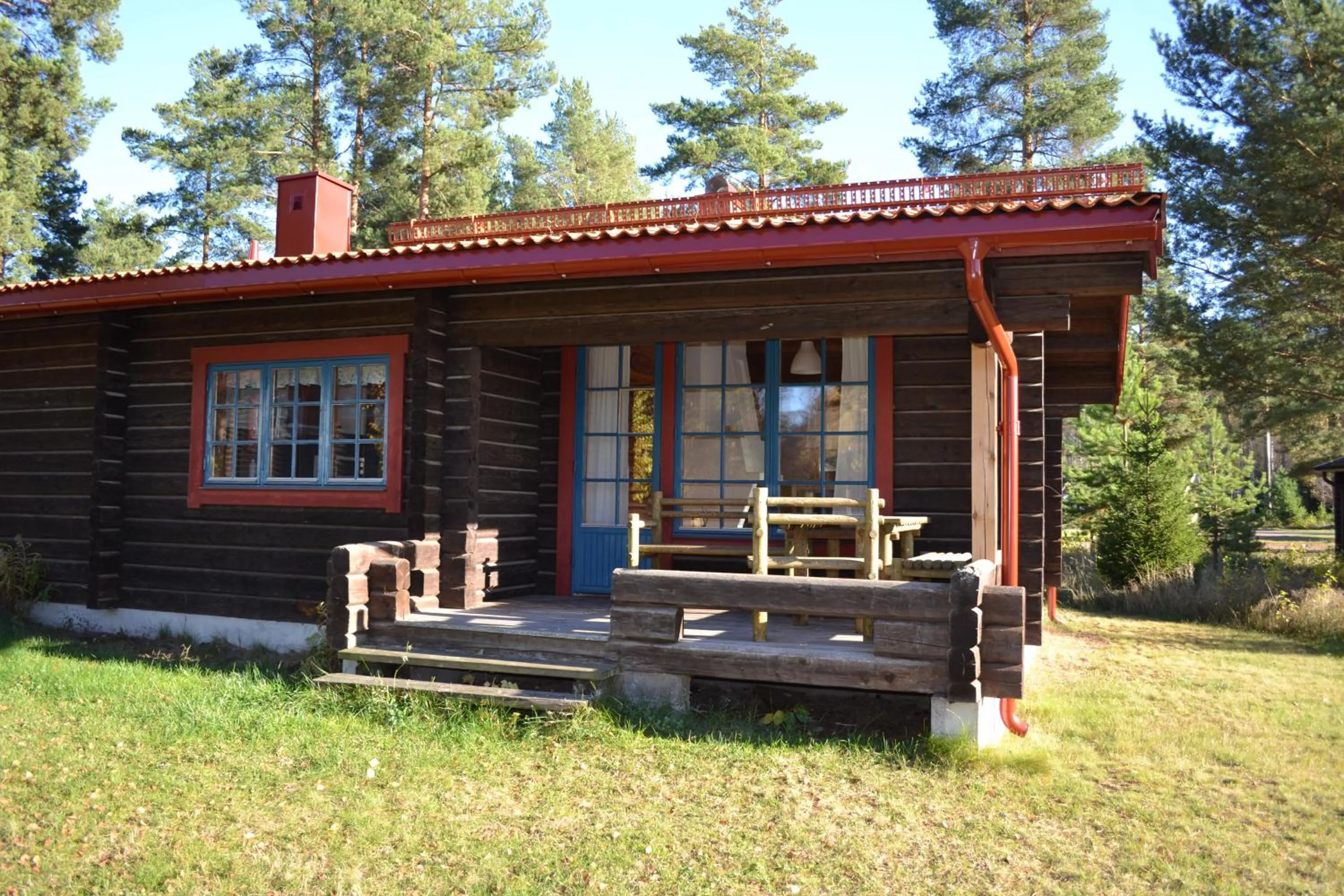 Patio in First Camp Enåbadet - Rättvik