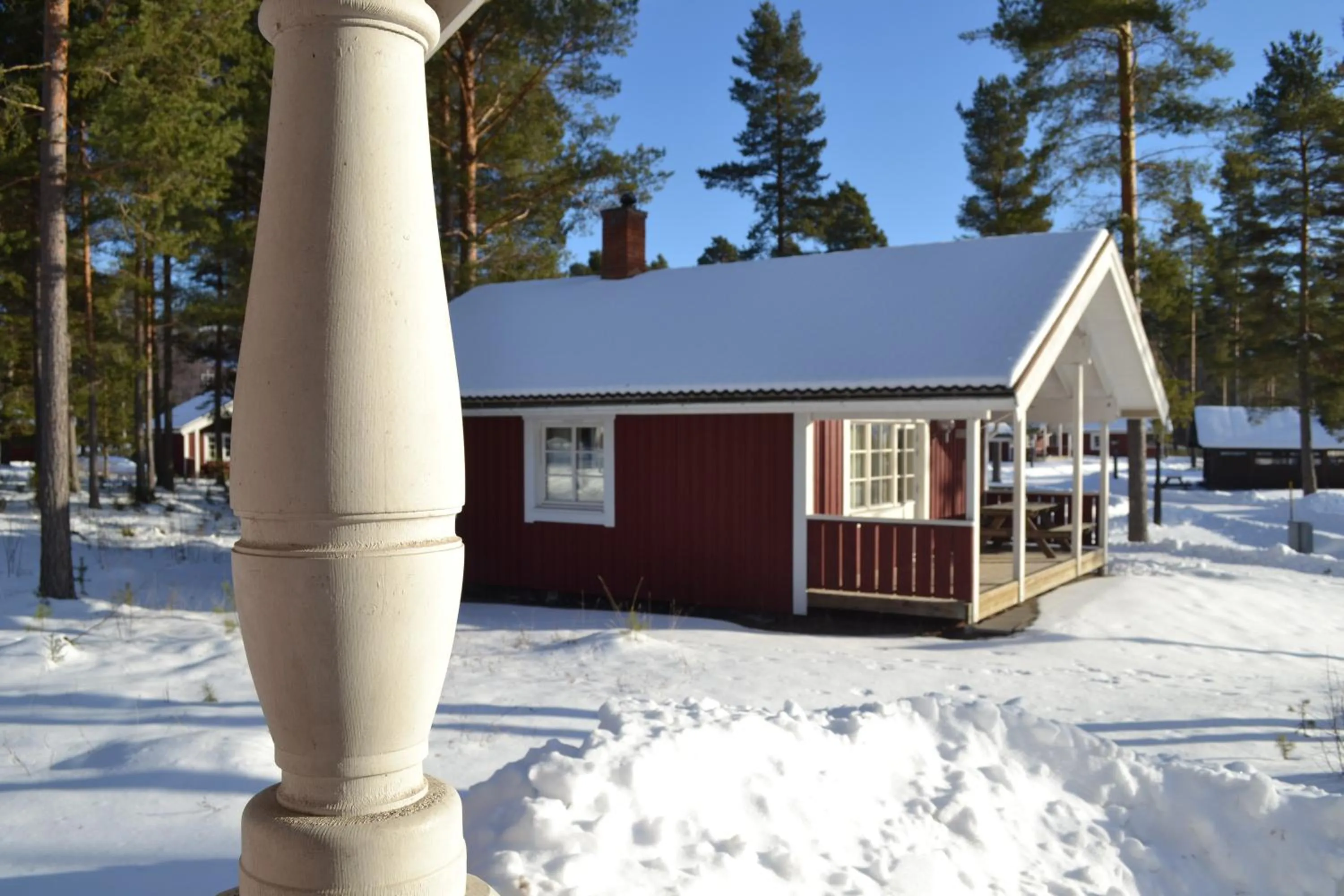 Patio in First Camp Enåbadet - Rättvik