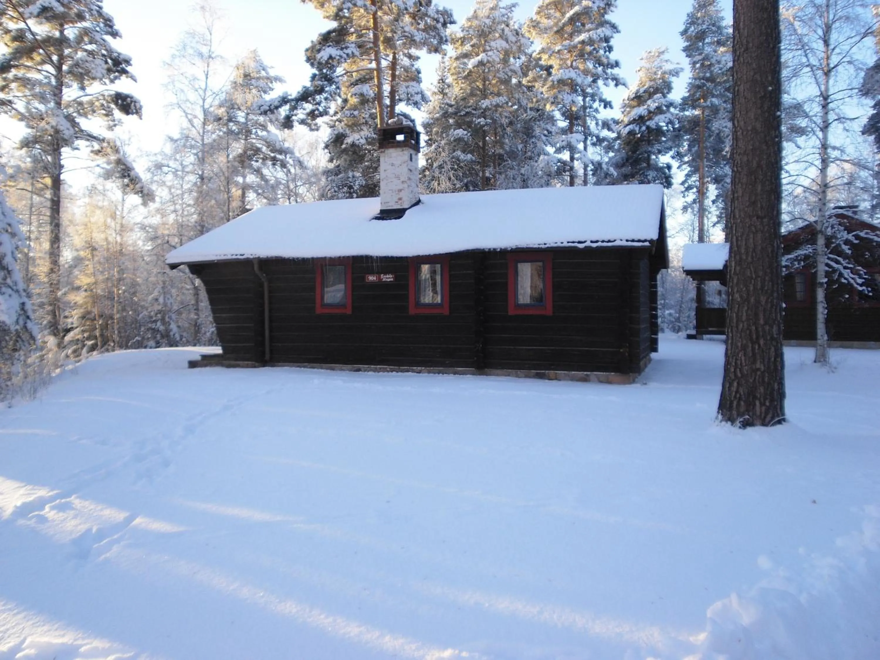 Facade/entrance in First Camp Enåbadet - Rättvik