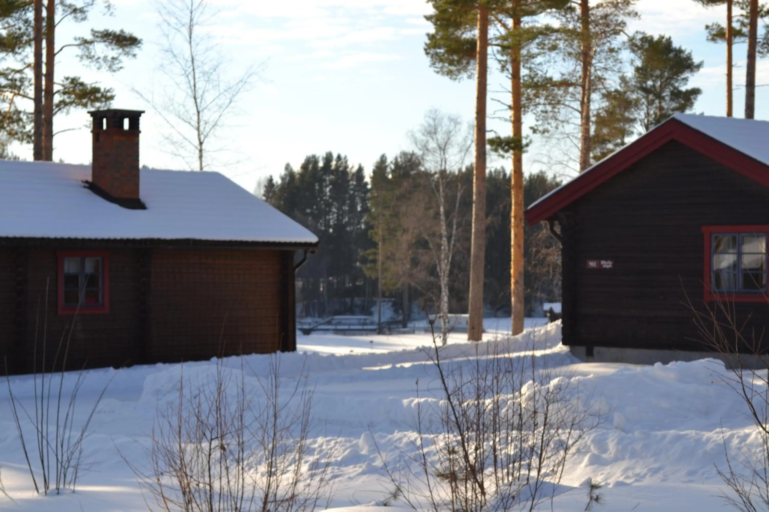 Facade/entrance in First Camp Enåbadet - Rättvik