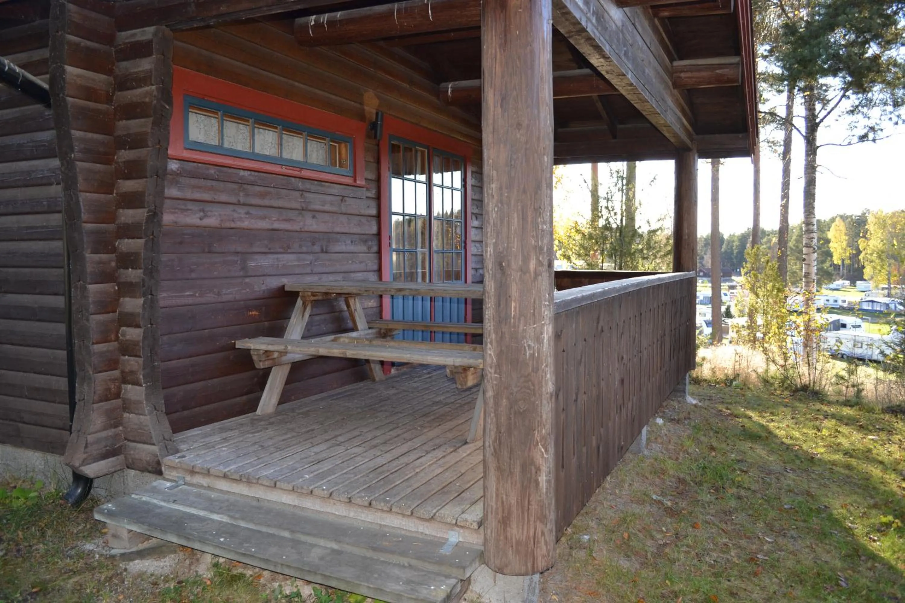 Patio in First Camp Enåbadet - Rättvik