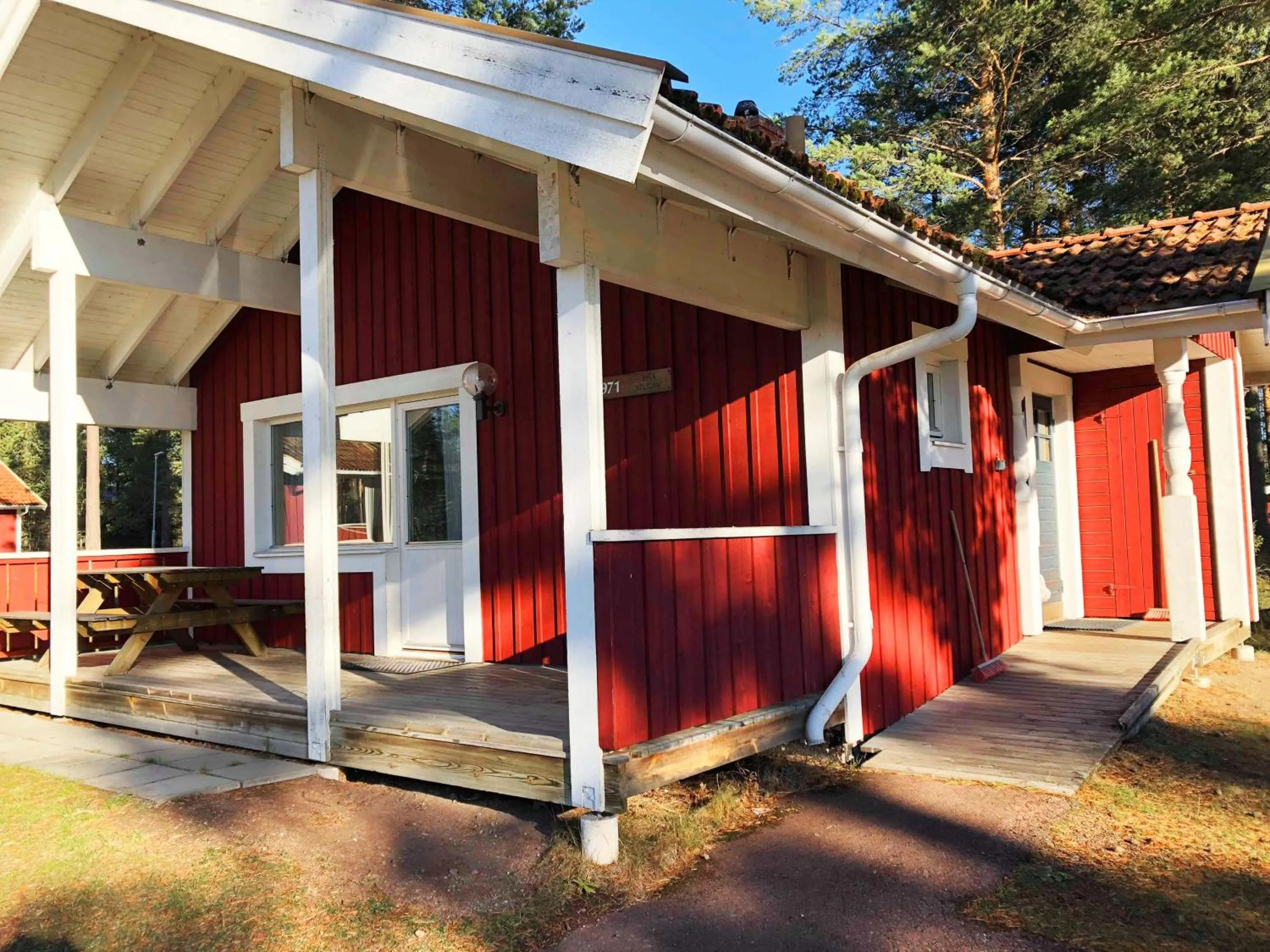 Patio in First Camp Enåbadet - Rättvik