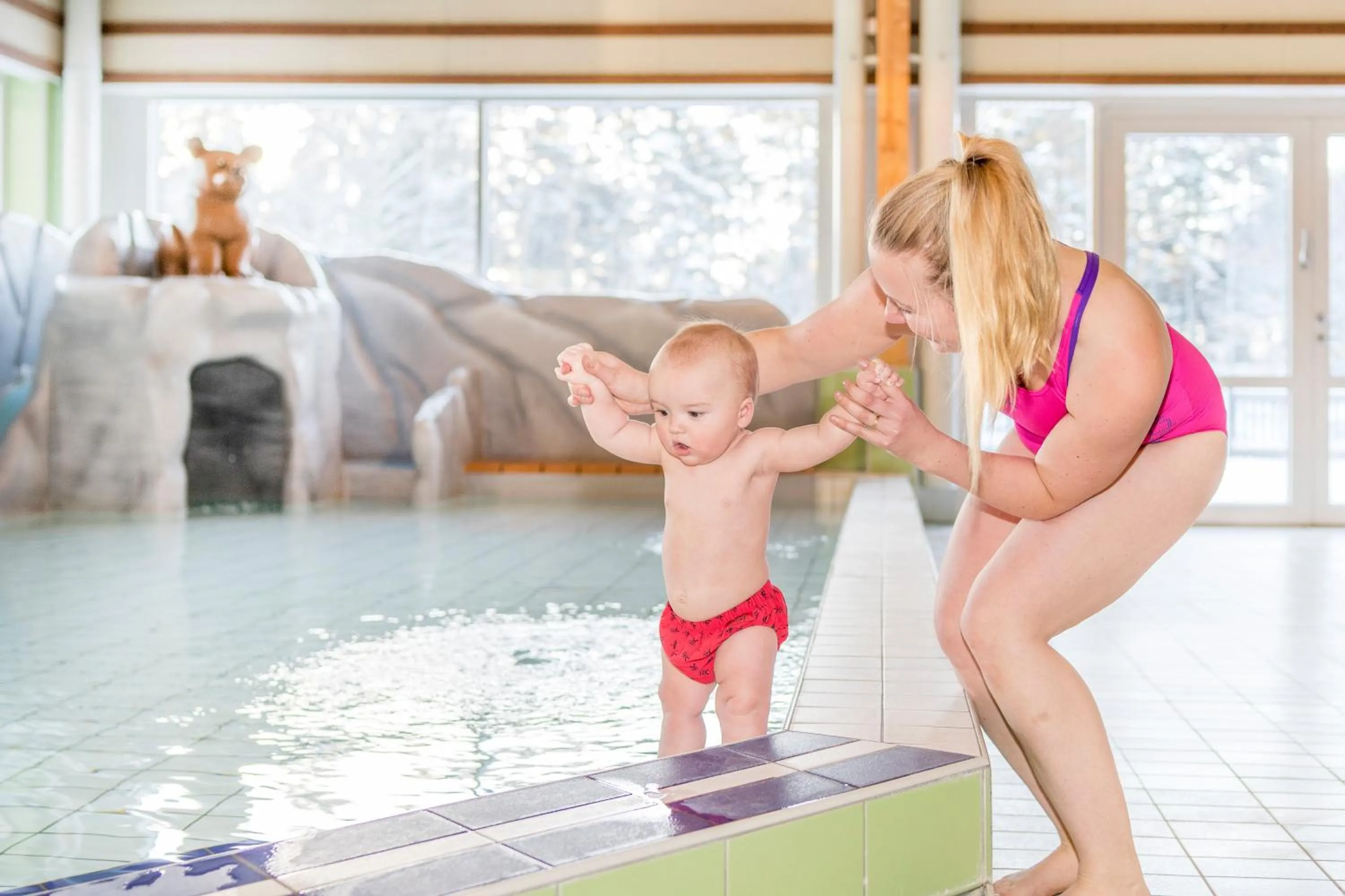 Swimming pool in First Camp Enåbadet - Rättvik