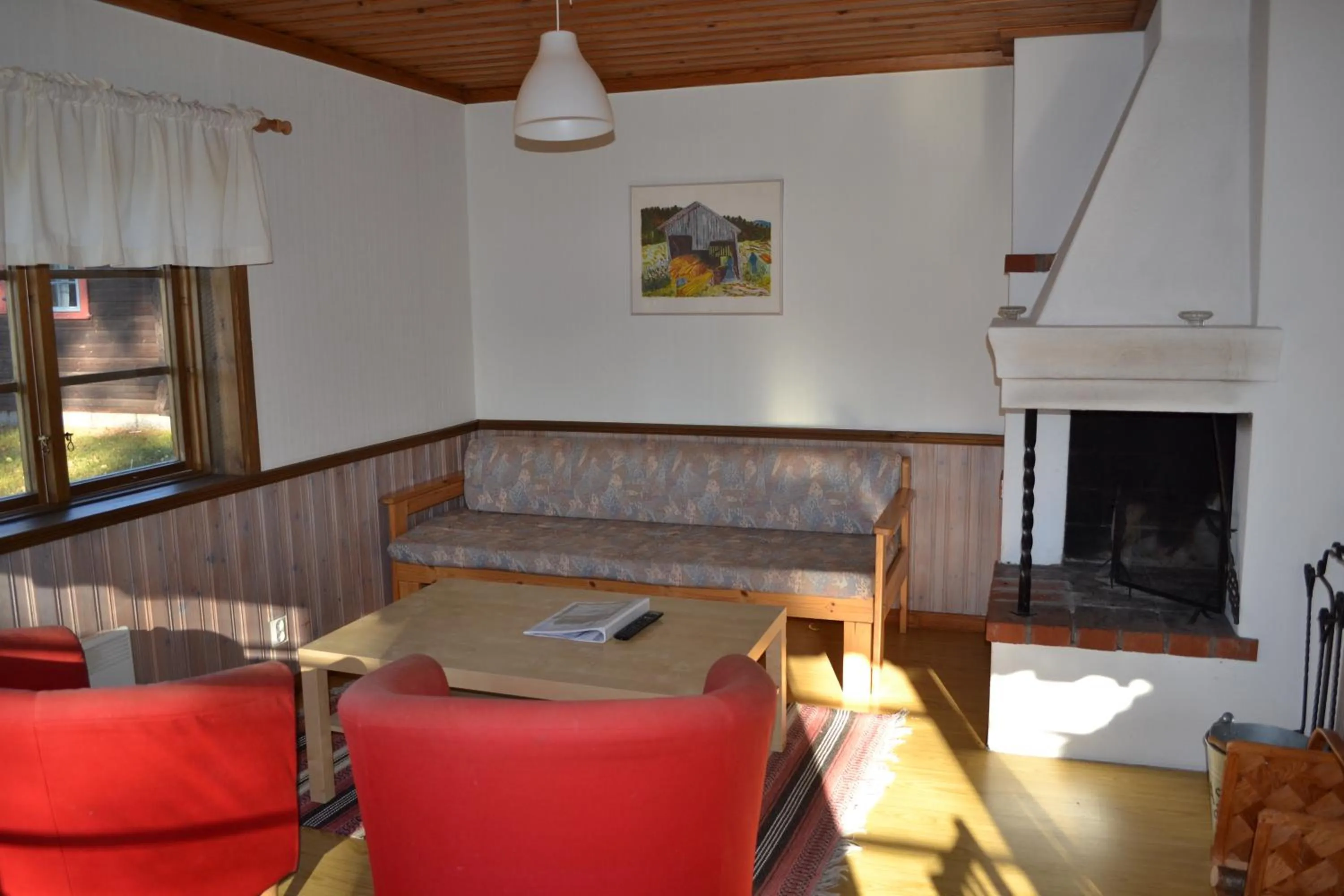 Living room in First Camp Enåbadet - Rättvik
