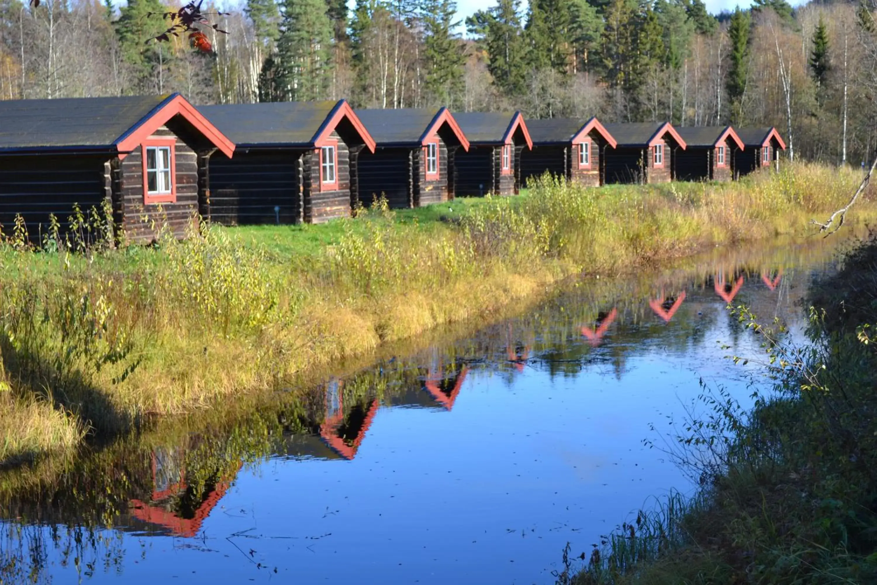 Budget Cottage with Shared Toilet and Bathroom in First Camp Enåbadet - Rättvik Budget Cottage with Shared Toilet and Bathroom in First Camp Enåbadet - Rättvik