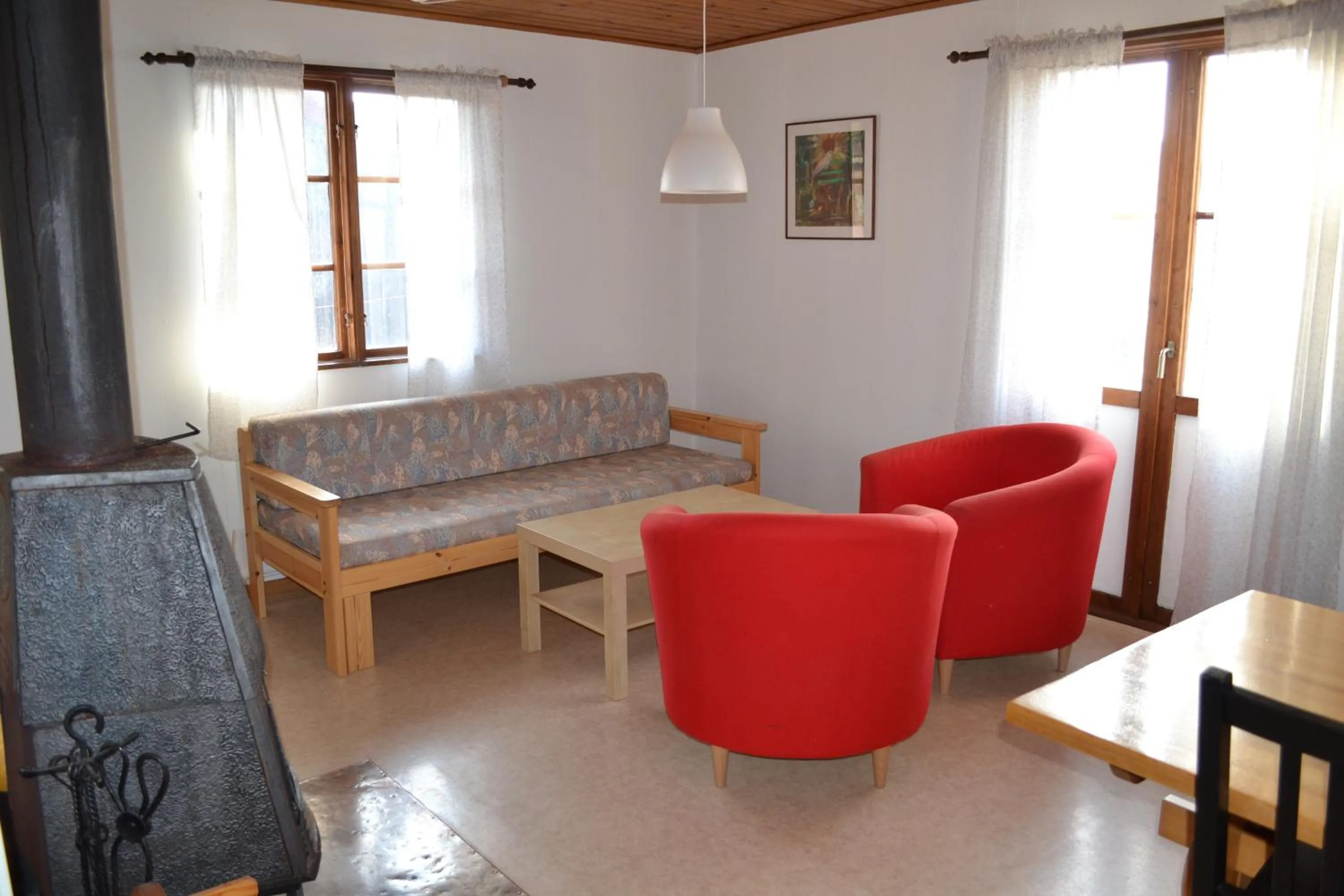 Living room in First Camp Enåbadet - Rättvik