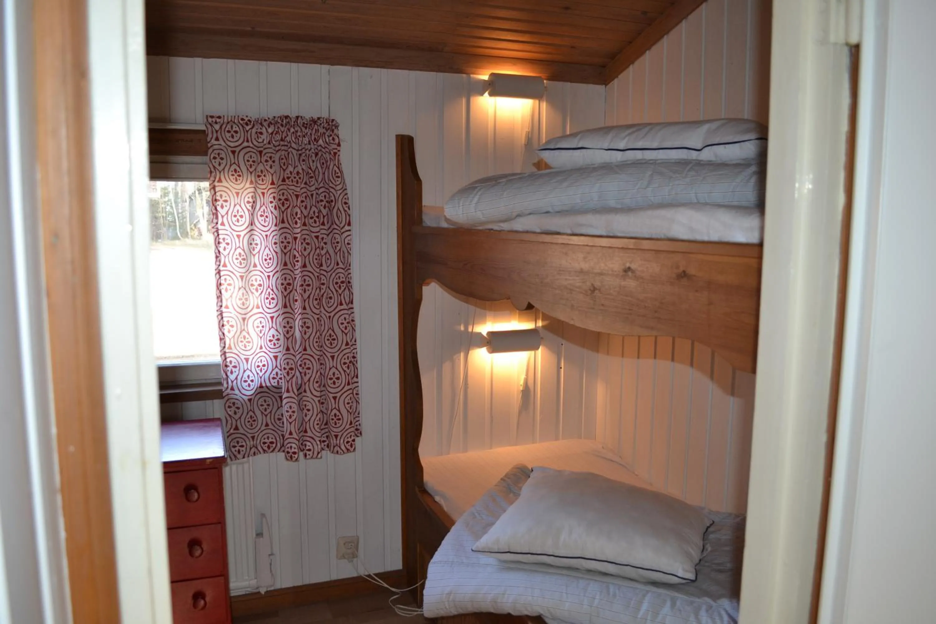 Bedroom, Bed in First Camp Enåbadet - Rättvik