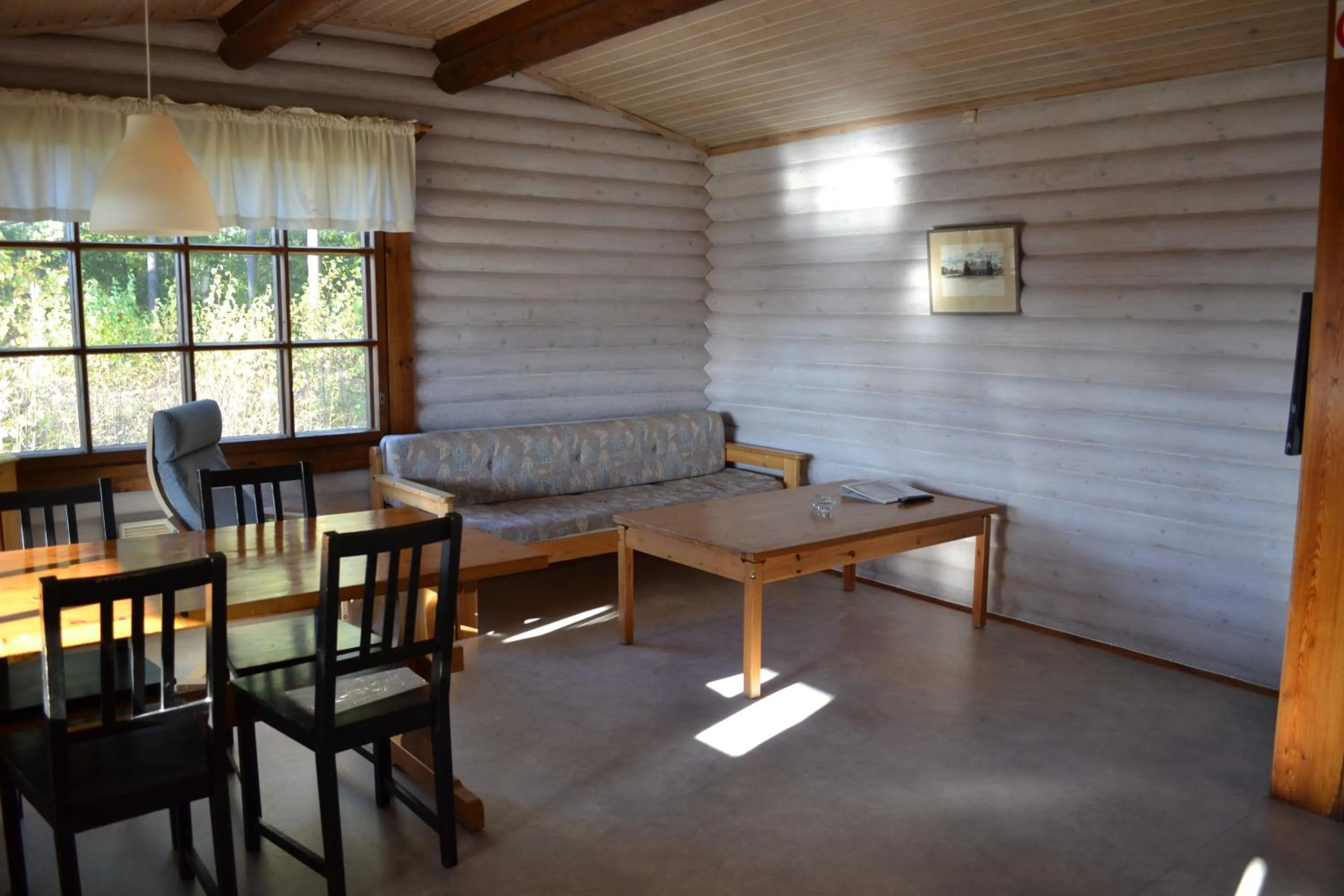 Living room in First Camp Enåbadet - Rättvik