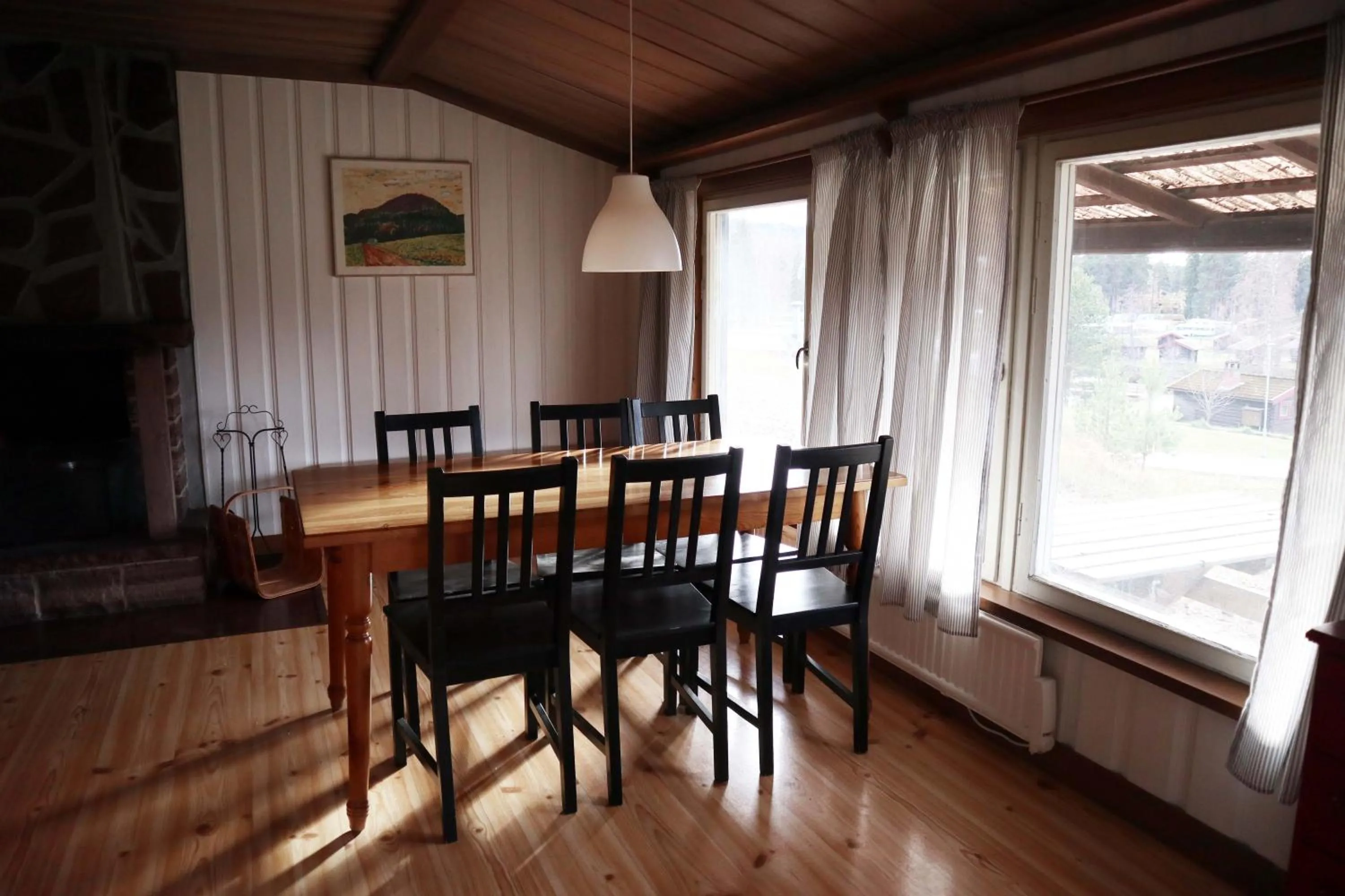 Living room in First Camp Enåbadet - Rättvik