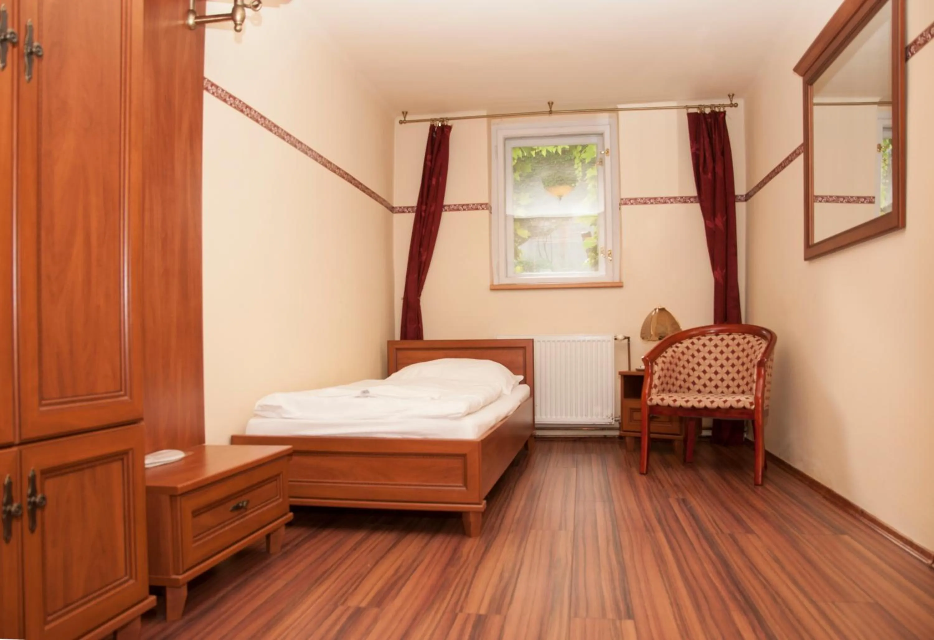 Decorative detail, Bed in Hotel Bow Garden