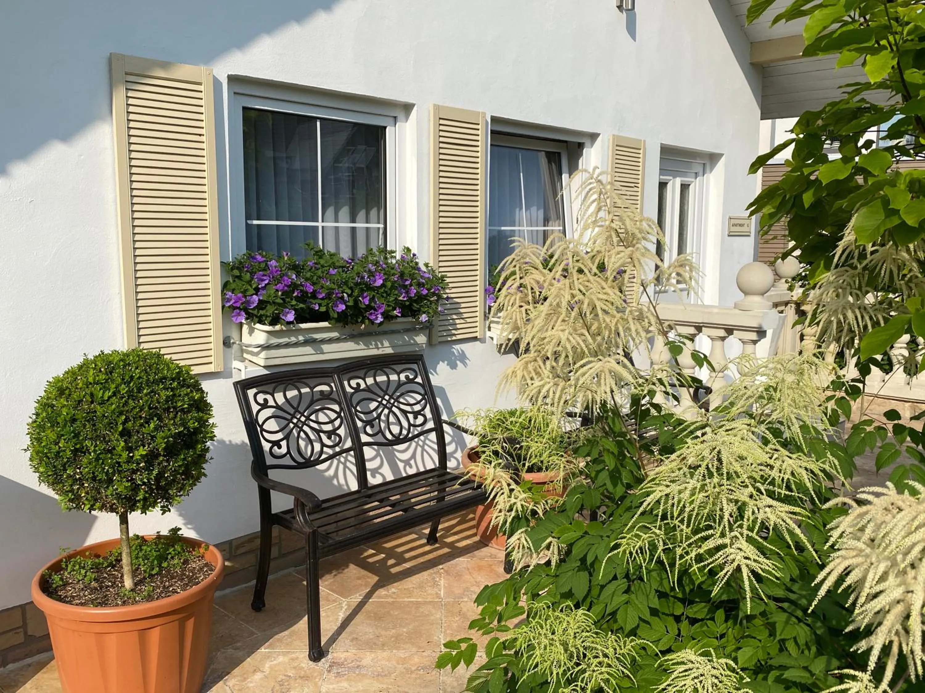 Patio in Wilsmann Apartmentvermietung