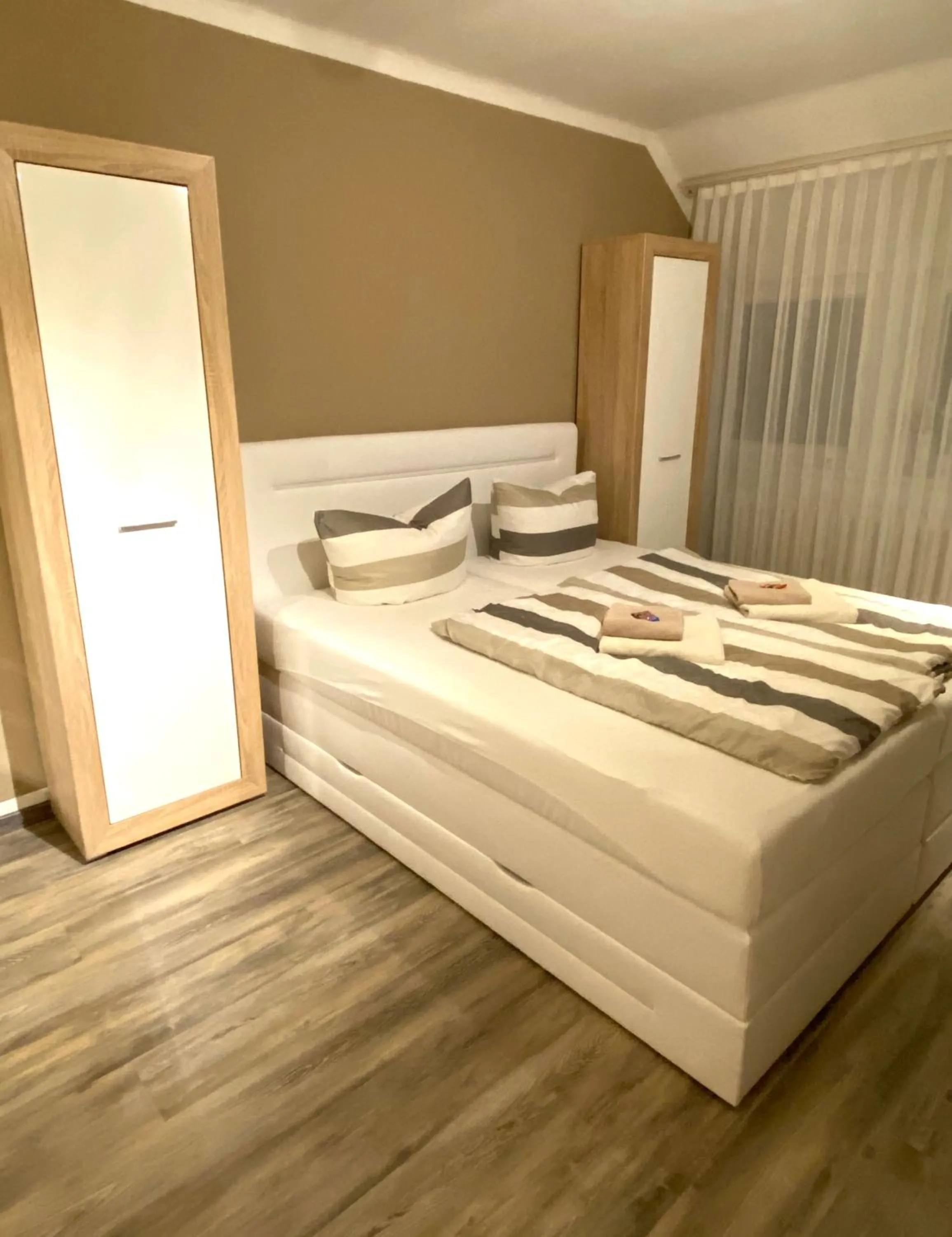 Bed in Wilsmann Apartmentvermietung