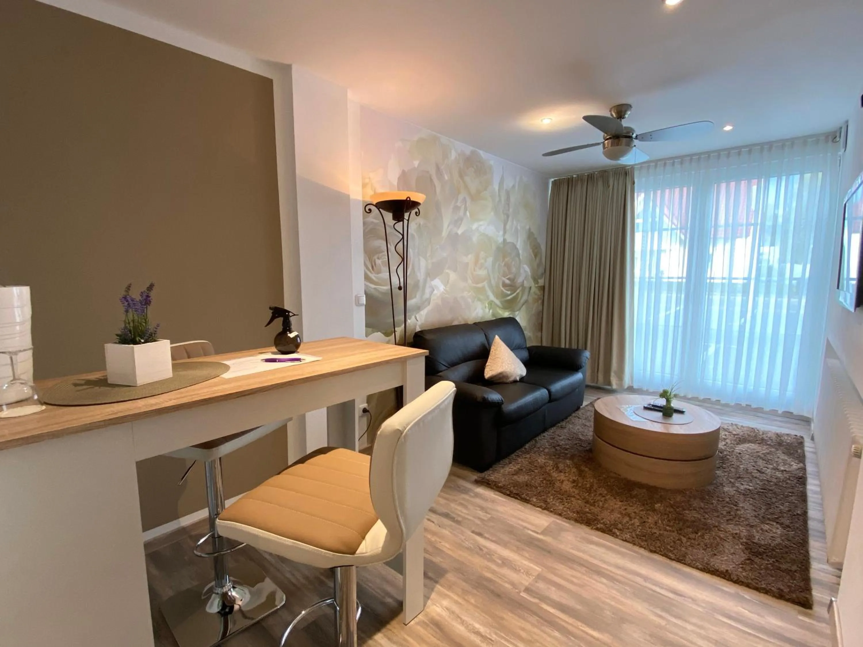 Living room in Wilsmann Apartmentvermietung