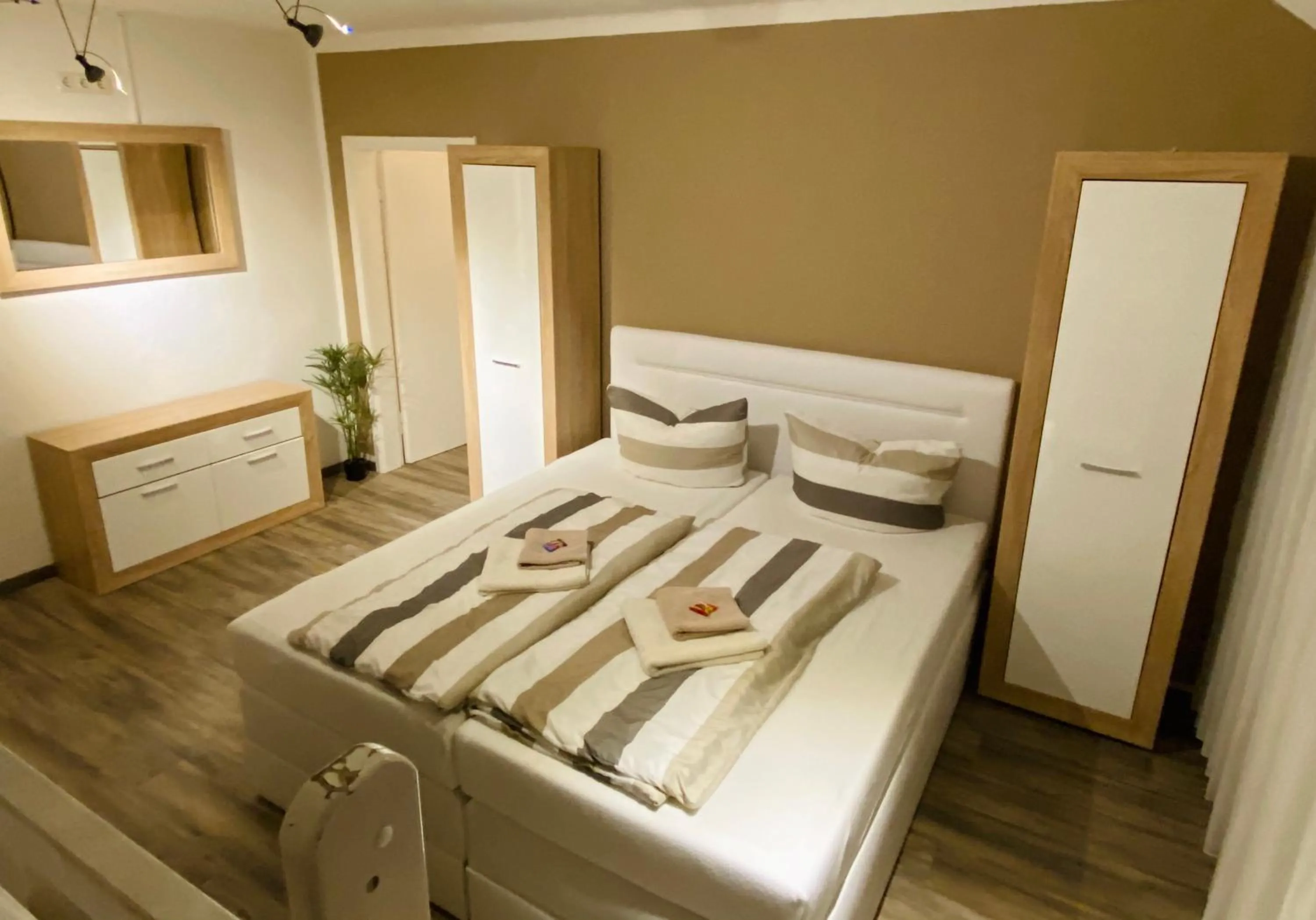 Bed in Wilsmann Apartmentvermietung