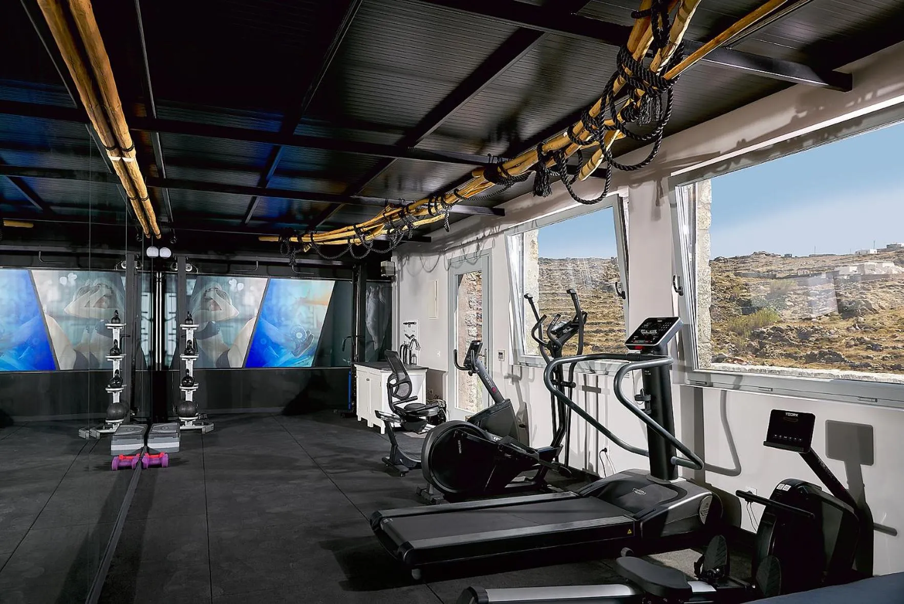 Fitness centre/facilities in Palladium Hotel