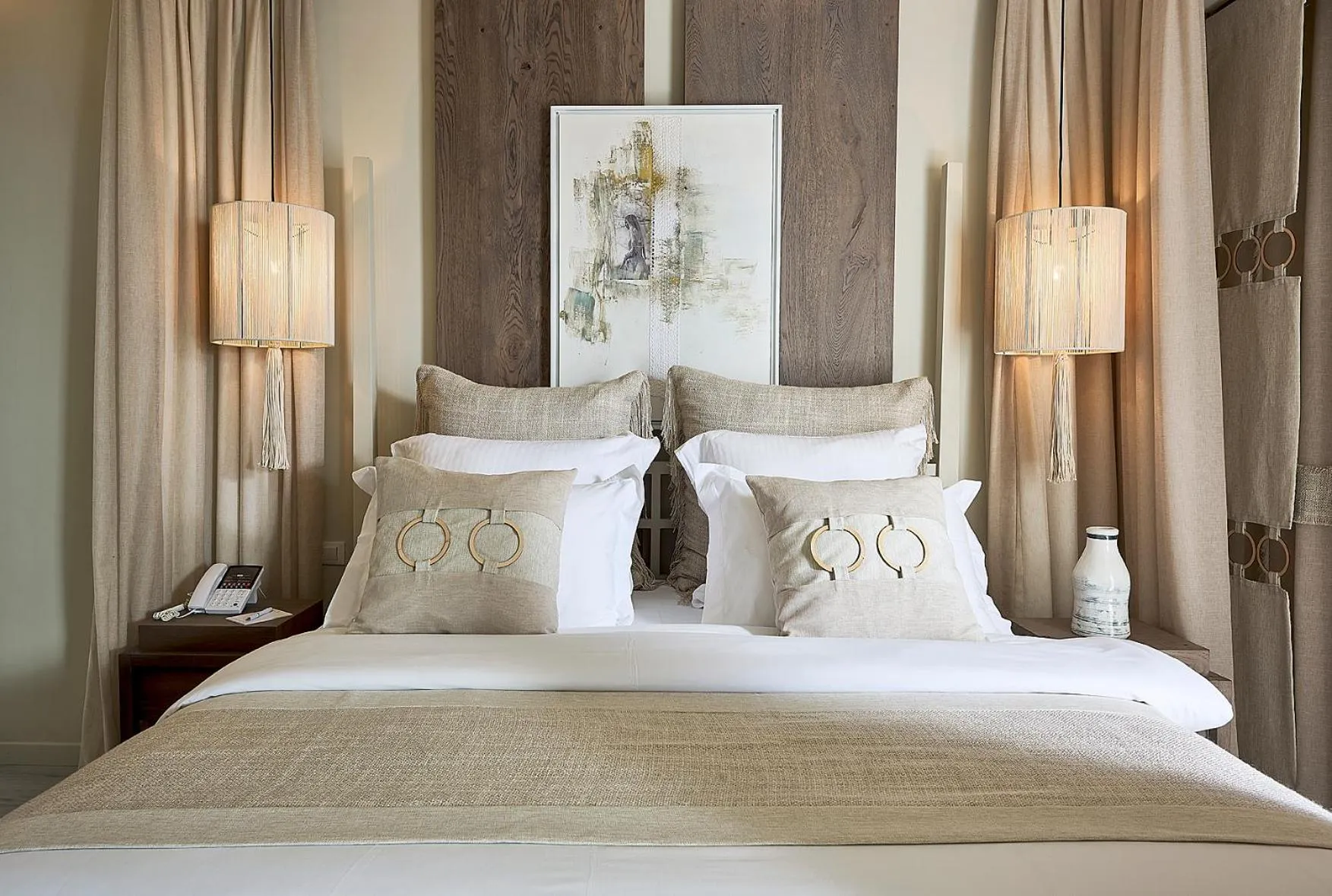 Bed in Palladium Hotel