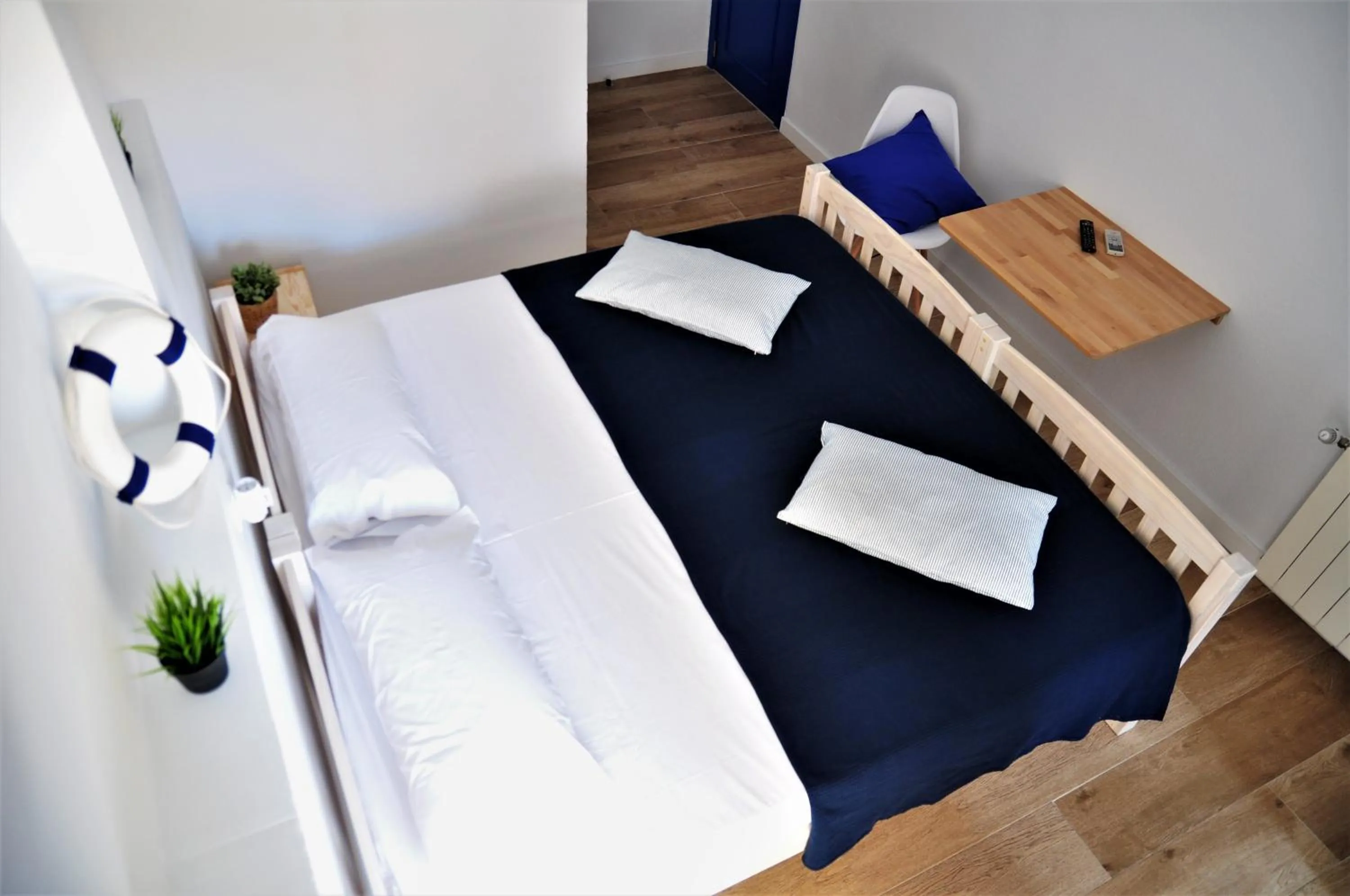 Bed in Hostal Porto Mar