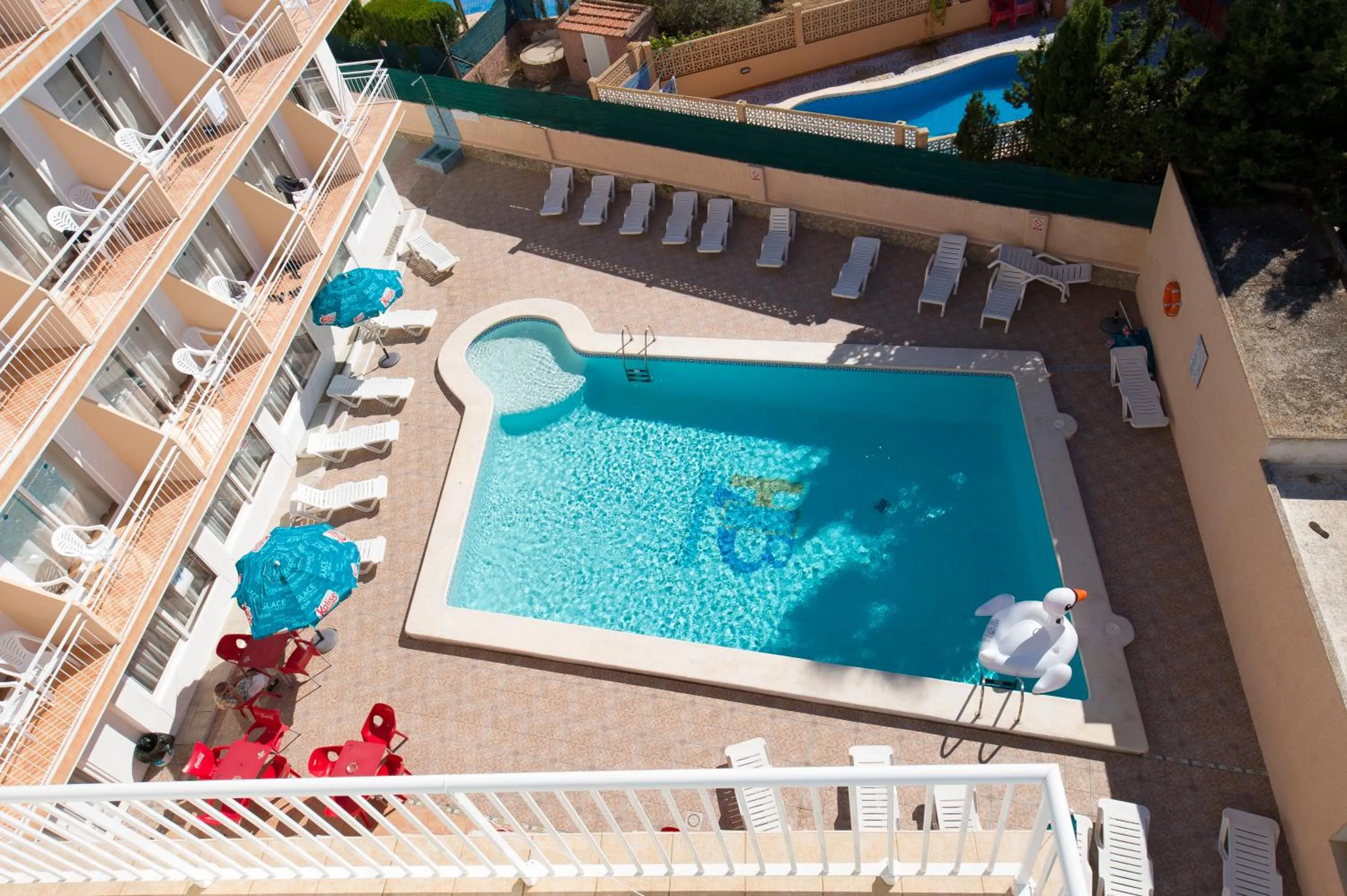 Patio in Hotel Anibal - AB Group