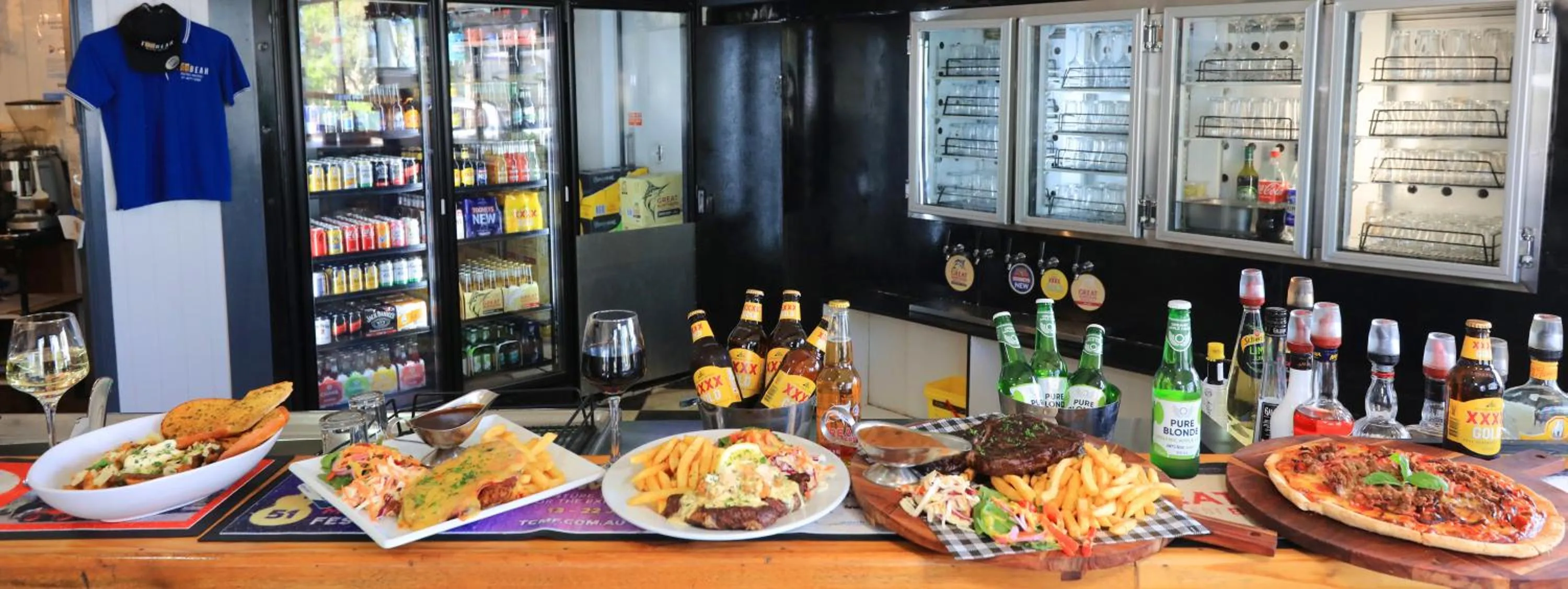 Restaurant/places to eat in Toobeah hotel/motel