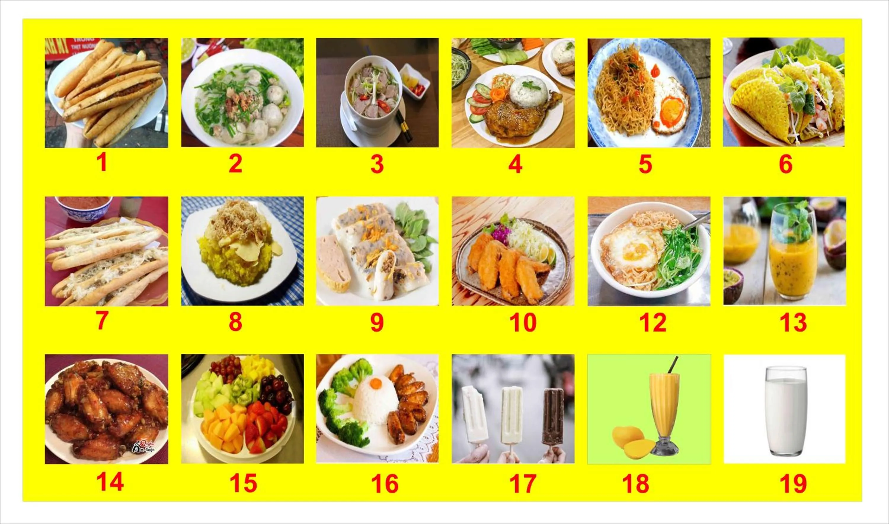 Food in Sao Mai Cosy Nest-Noi Bai Airport