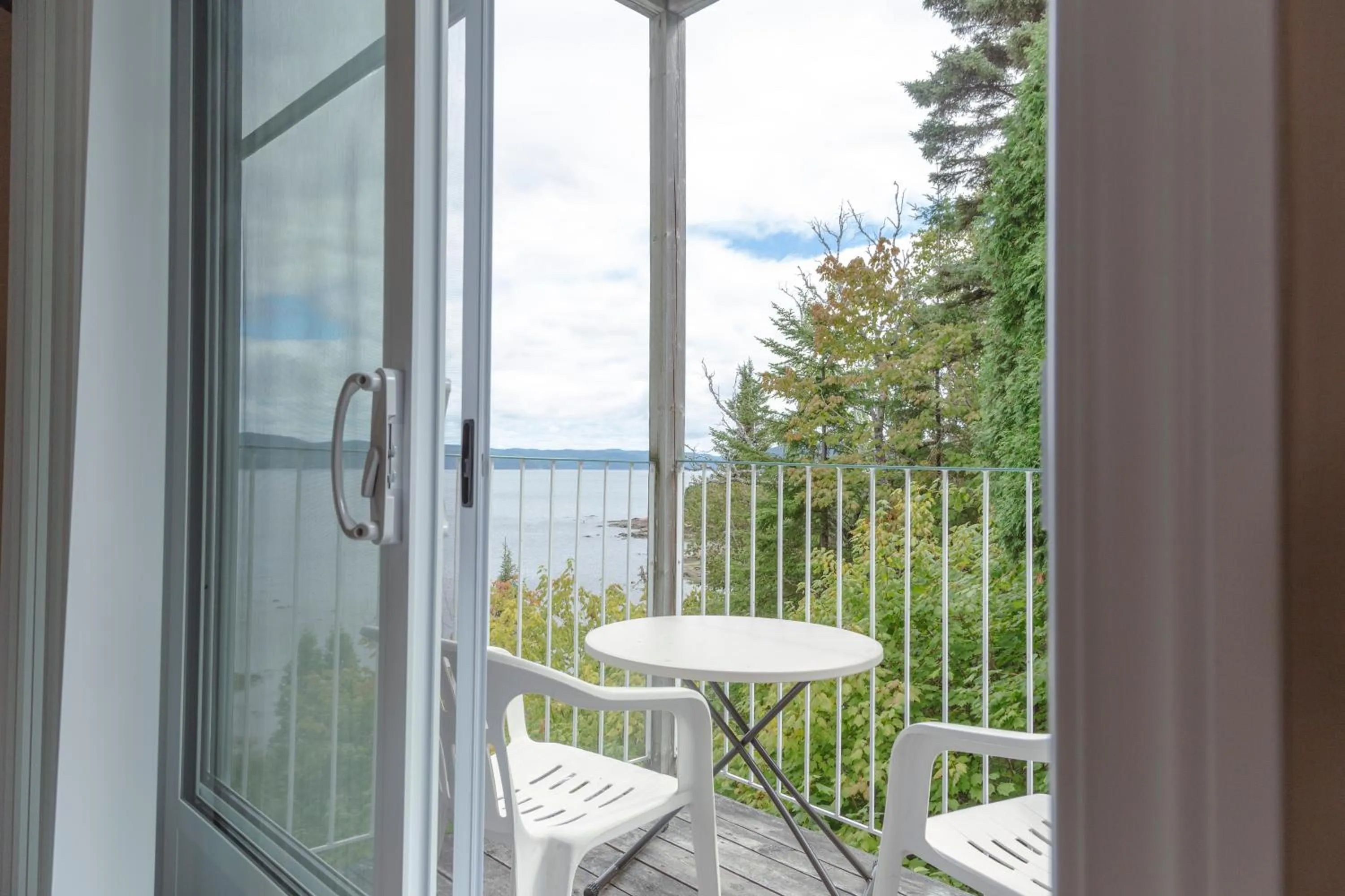 Balcony/Terrace in Auberge de la Rivière Saguenay