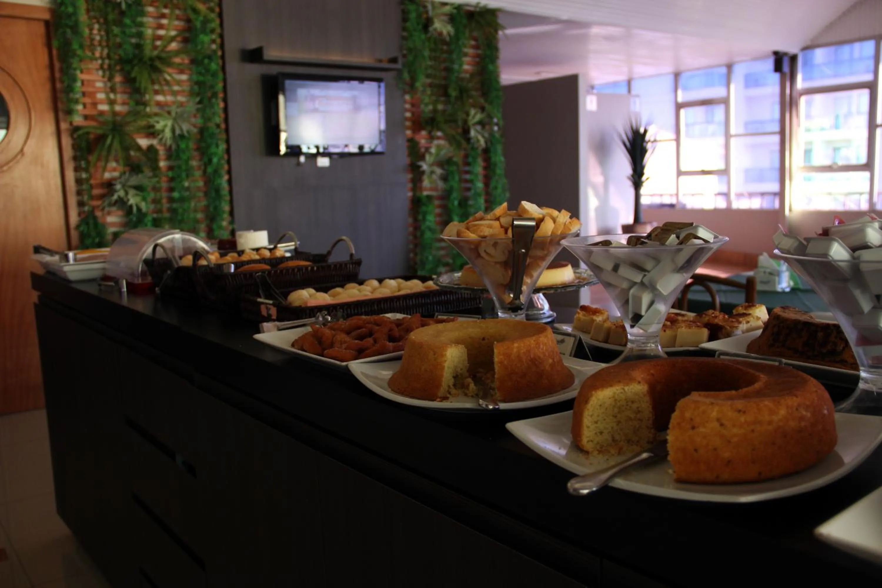 Buffet breakfast in Hotel Minuano