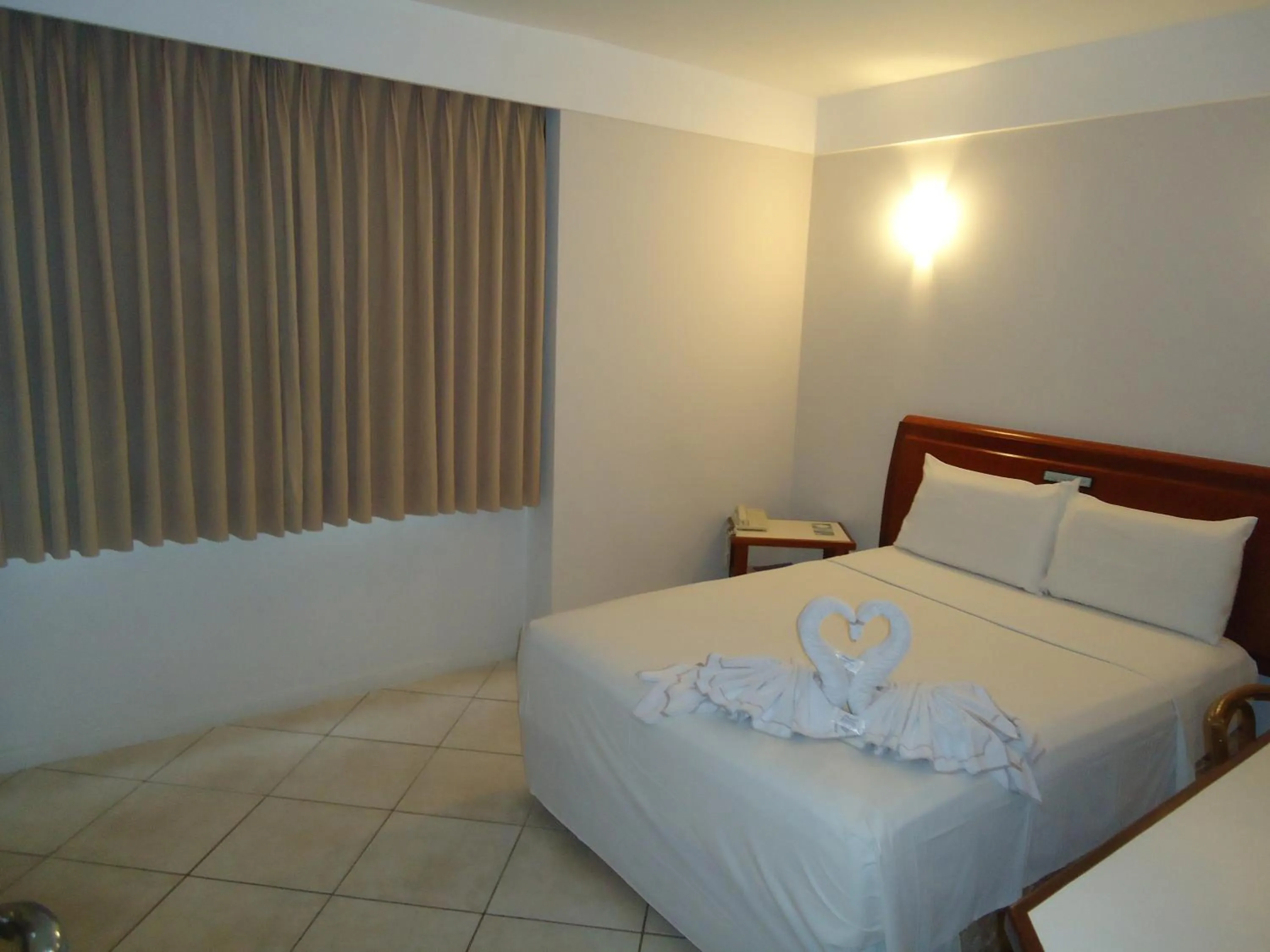 Bed in Hotel Minuano