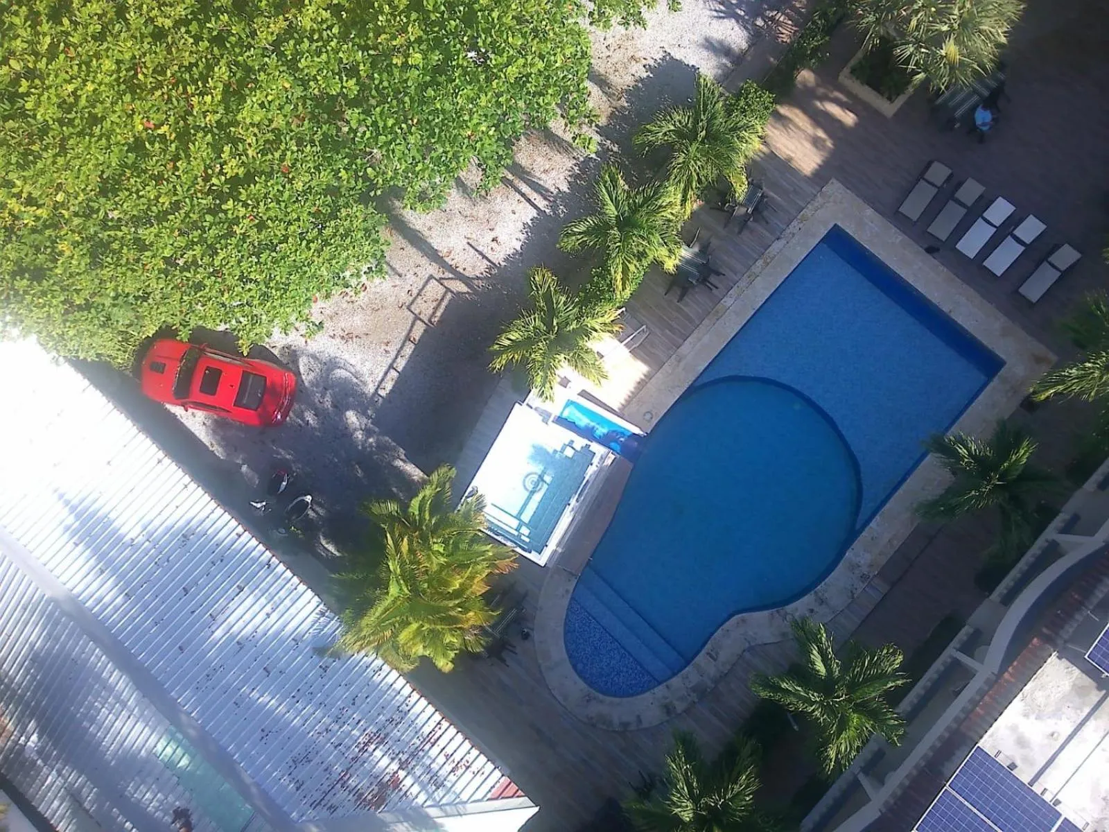 Bird's eye view in Hotel Cambri