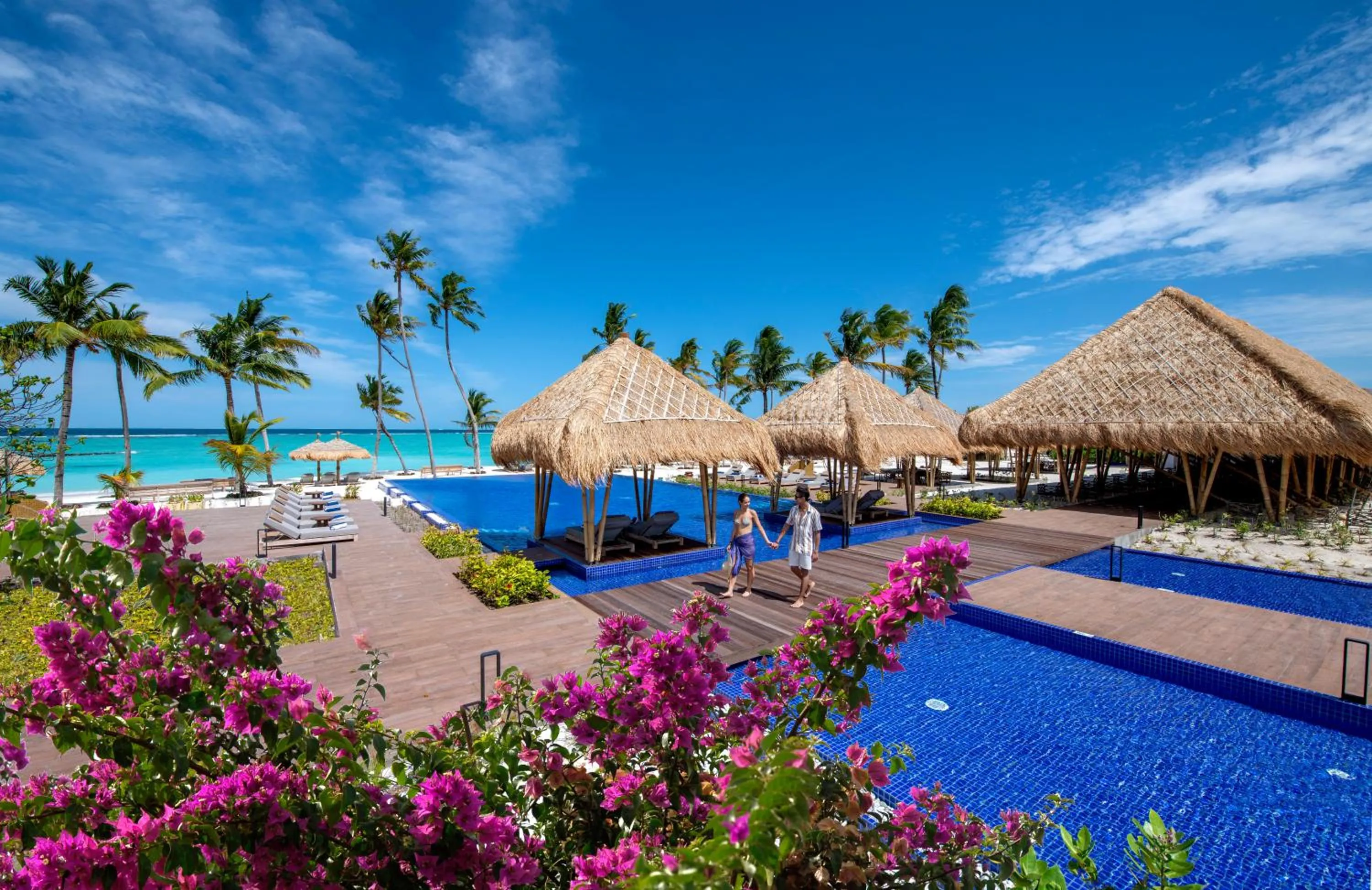 Pool view in Emerald Maldives Resort & Spa-Deluxe All Inclusive