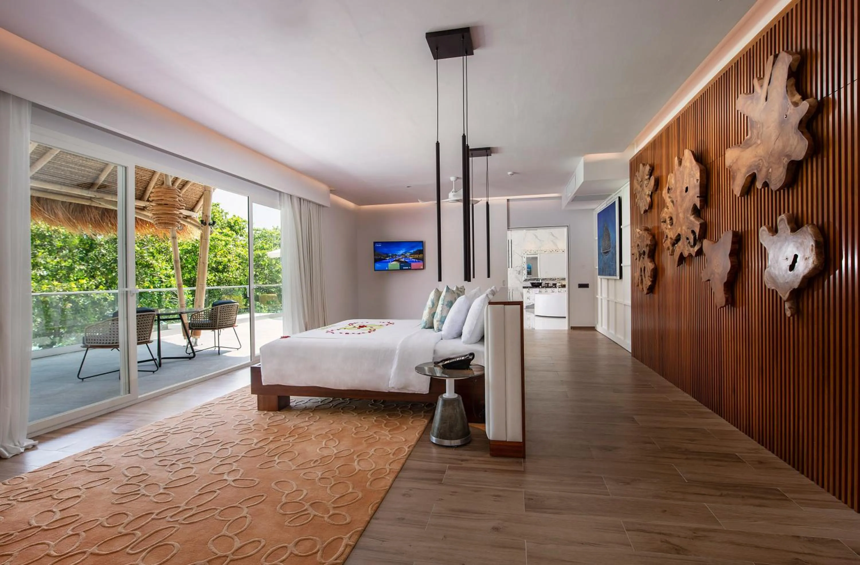 Photo of the whole room, Bed in Emerald Maldives Resort & Spa-Deluxe All Inclusive