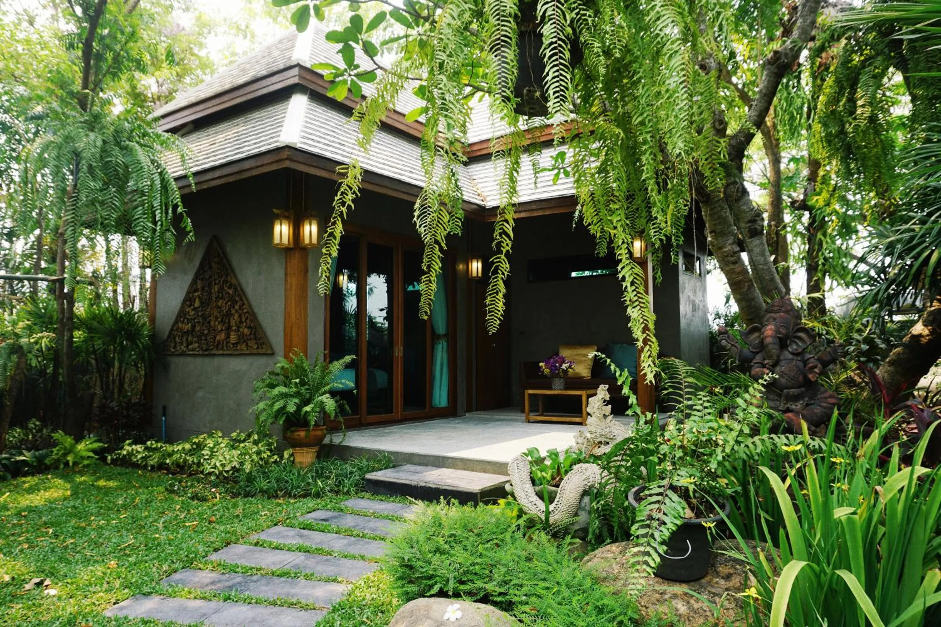 Seating area in Baansuwanburi - บ้านสุวรรณบุรี