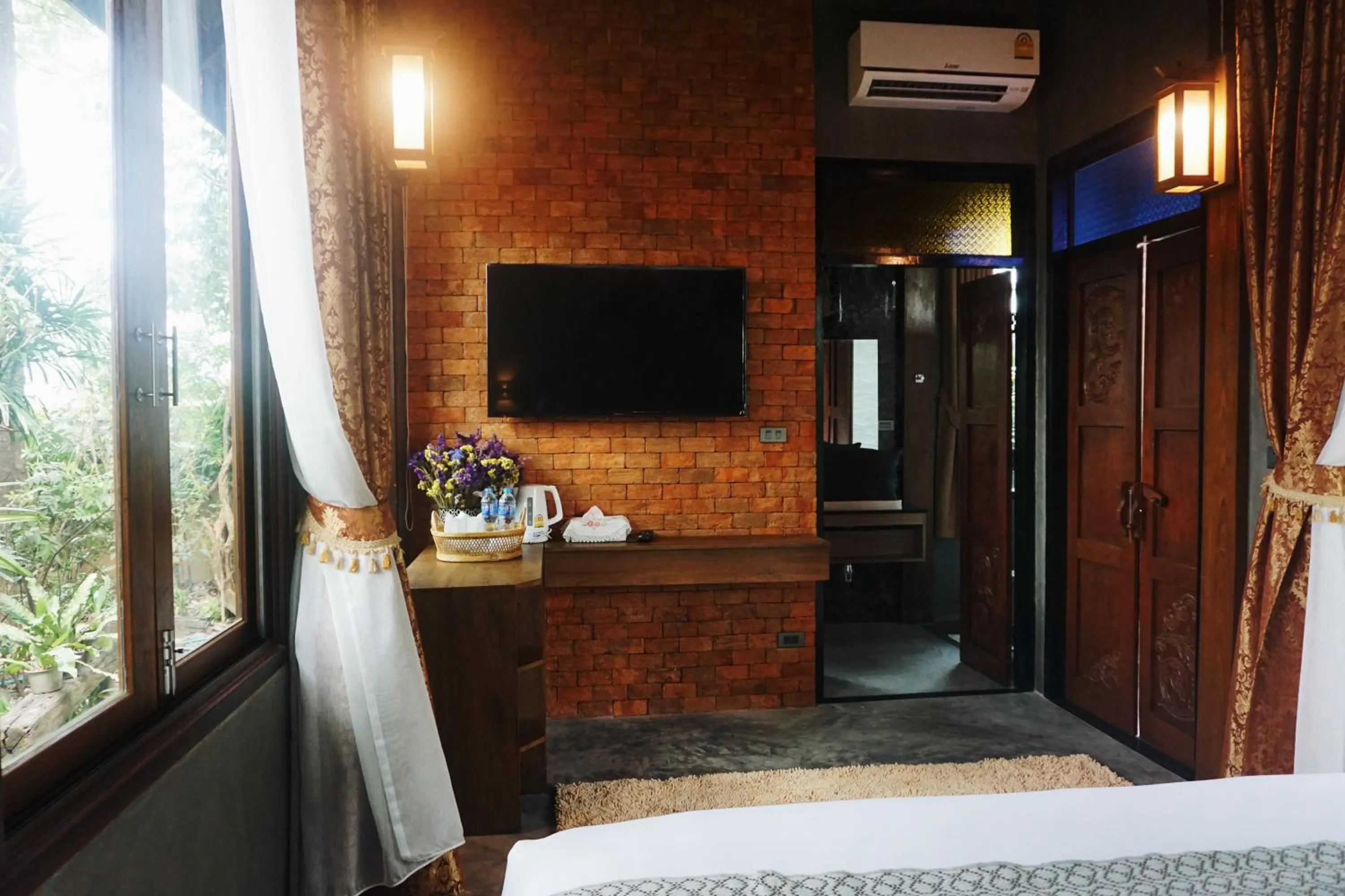 TV and multimedia, Bed in Baansuwanburi - บ้านสุวรรณบุรี