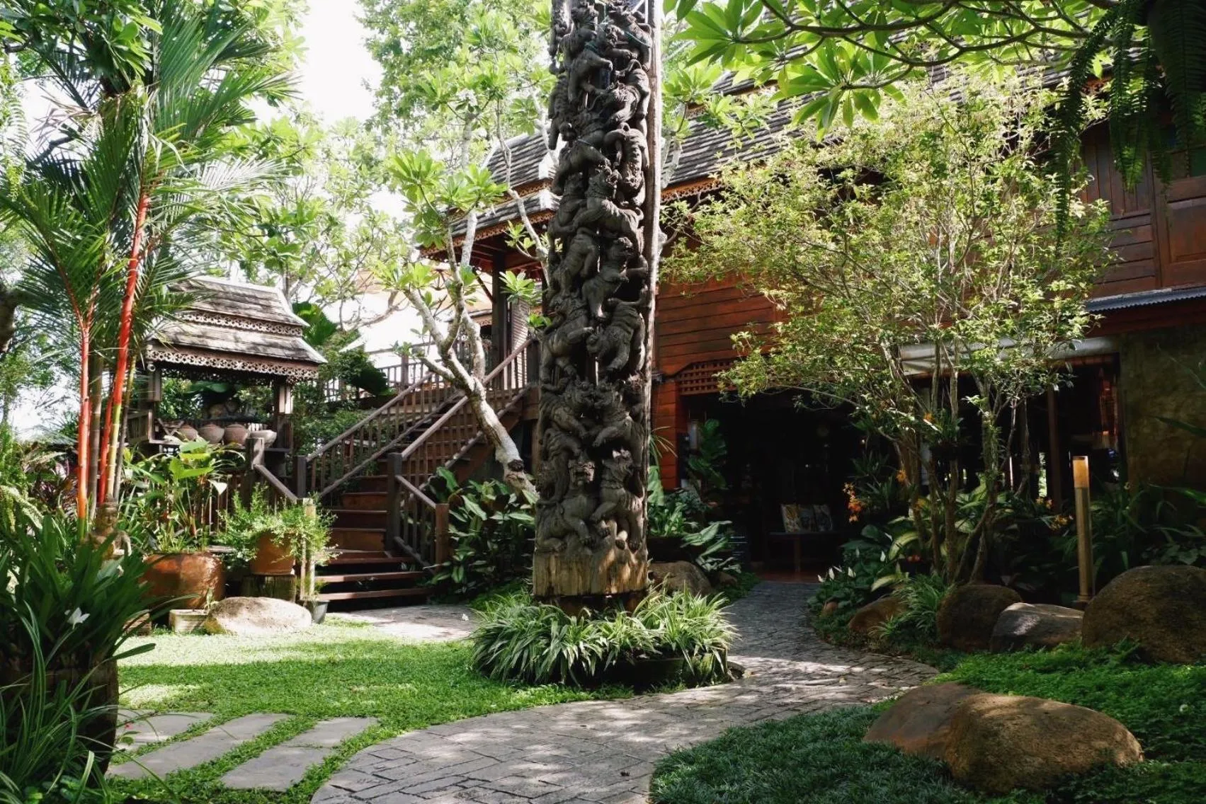 Natural landscape in Baansuwanburi - บ้านสุวรรณบุรี