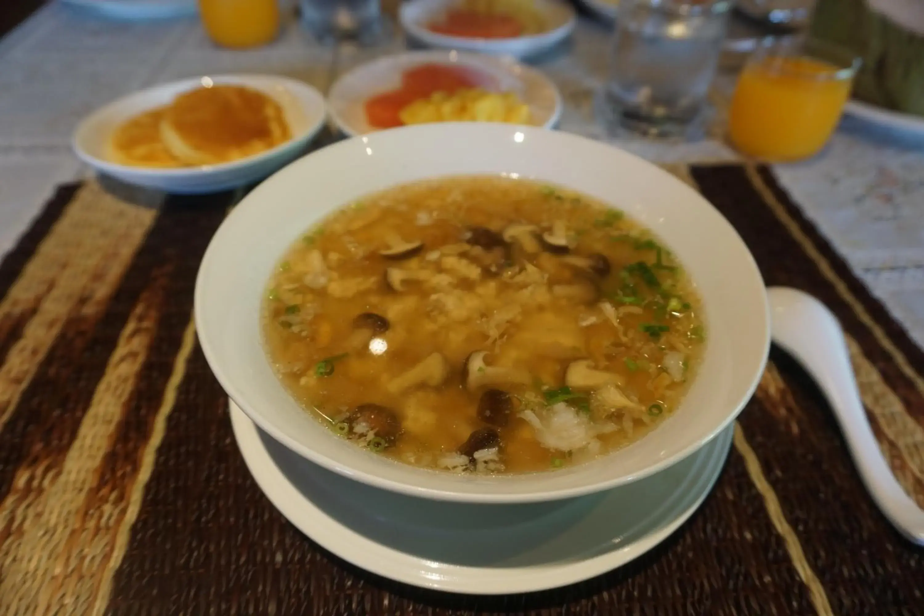 Asian breakfast in Baansuwanburi - บ้านสุวรรณบุรี Asian breakfast in Baansuwanburi - บ้านสุวรรณบุรี