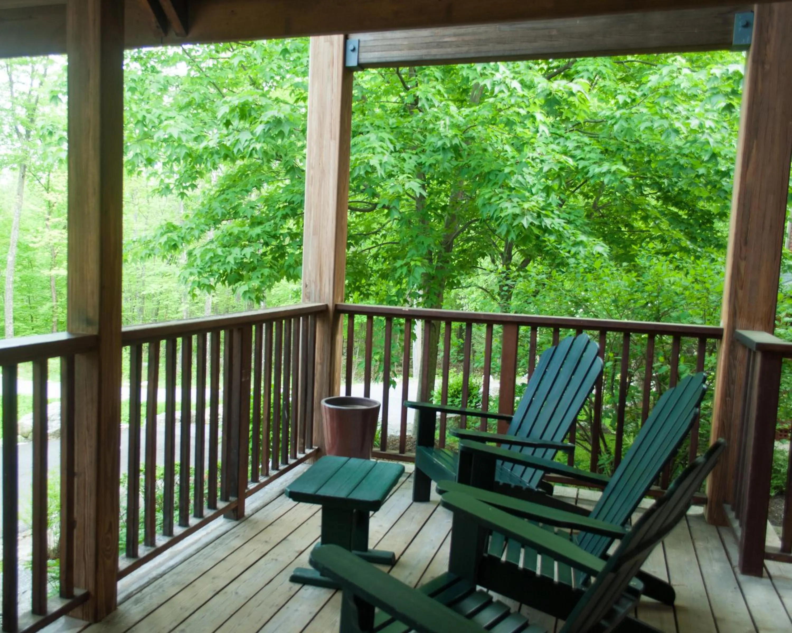 Day in Minnewaska Lodge