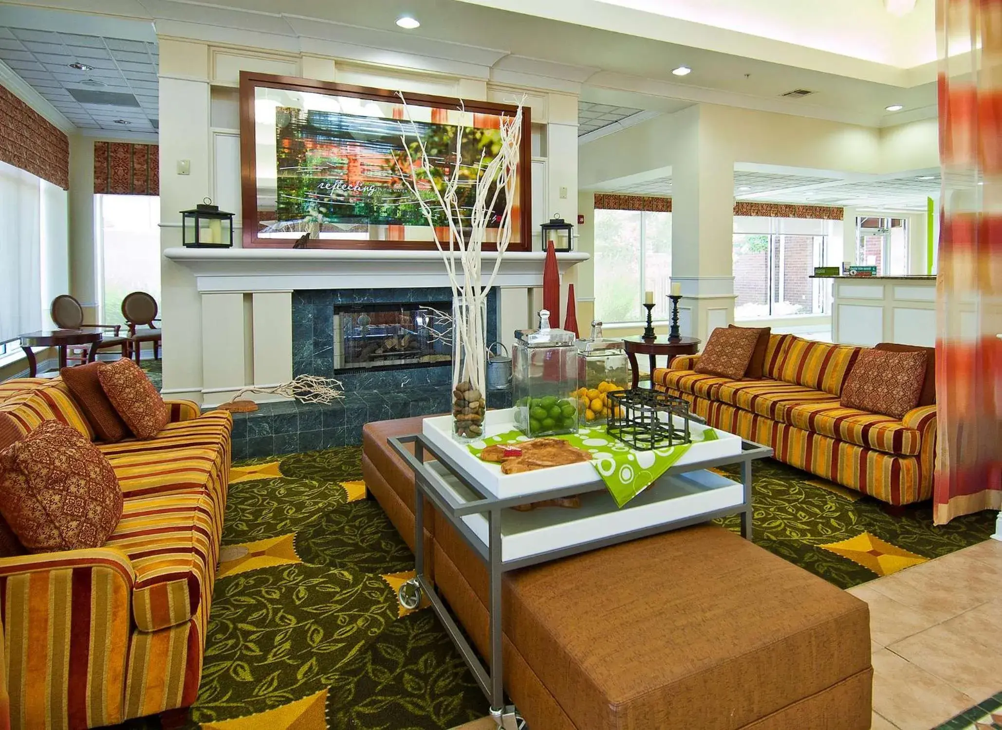 Lobby or reception in Hilton Garden Inn Jackson/Pearl Lobby or reception in Hilton Garden Inn Jackson/Pearl