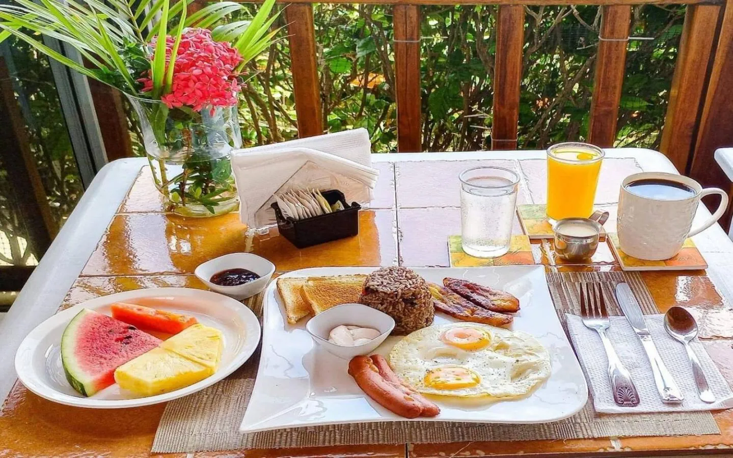Breakfast in BellaVista Suites By Villas Verdes - Samara Beach