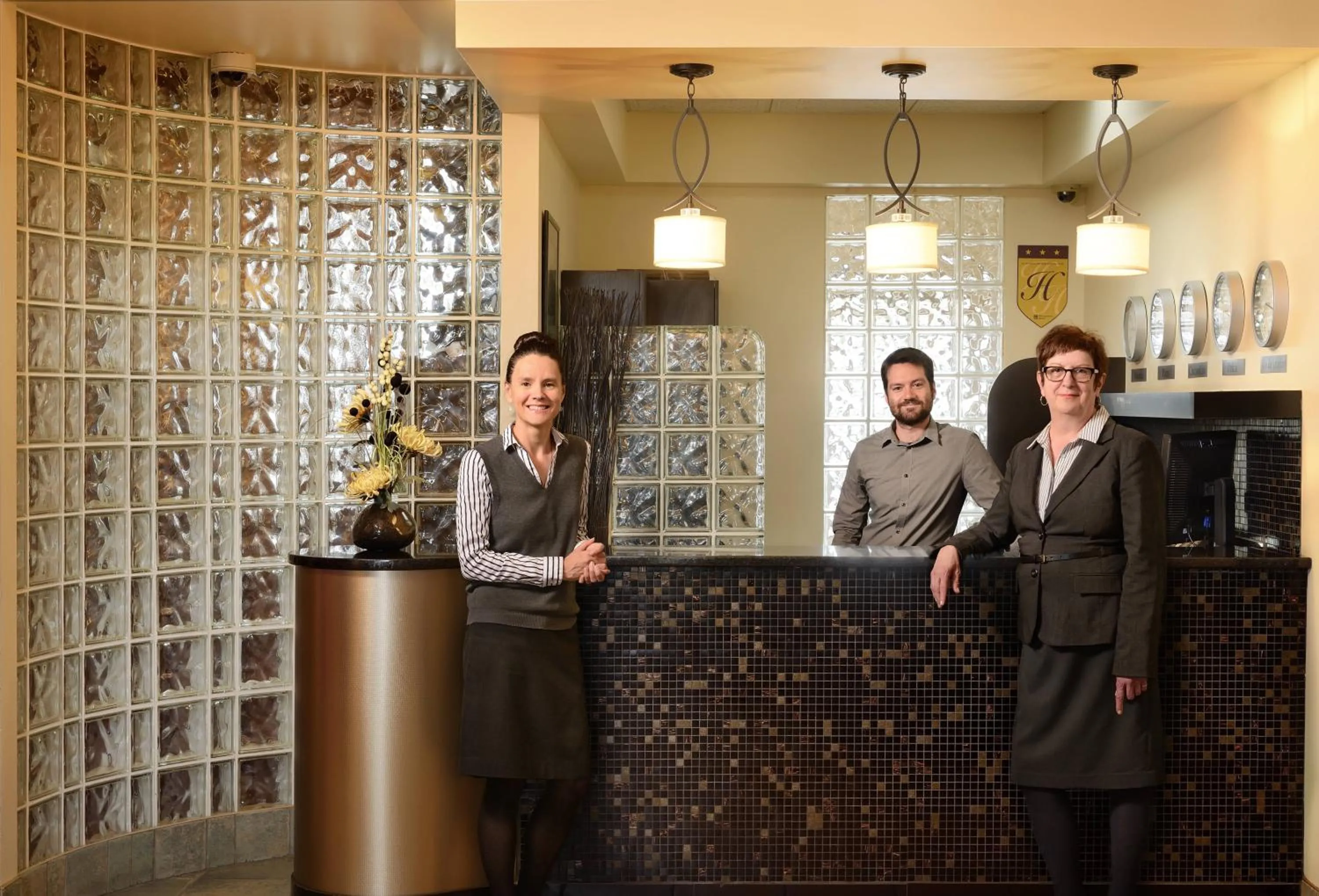 Staff in Hotel du Fjord