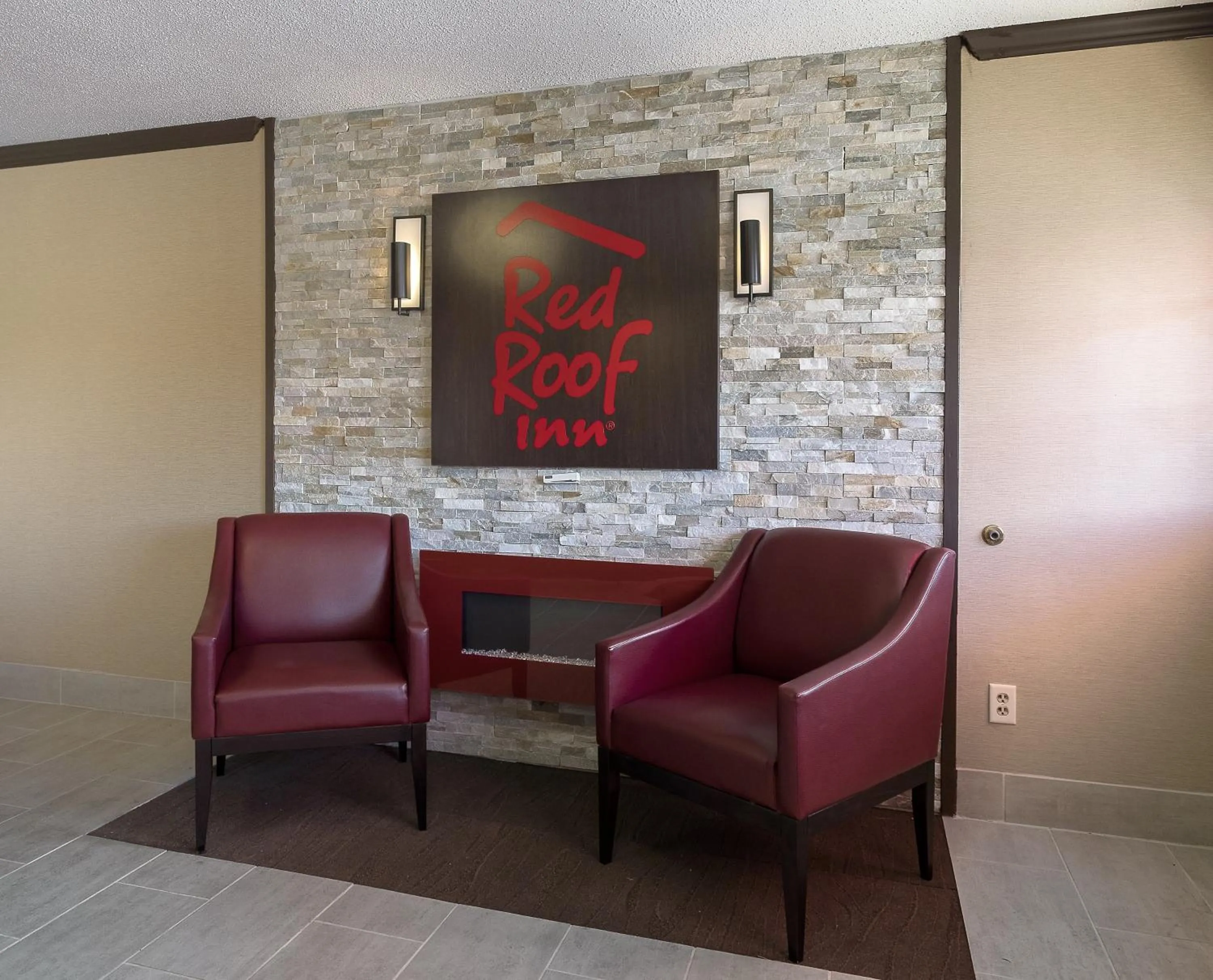 Lobby or reception in Red Roof Inn Dayton Huber Heights
