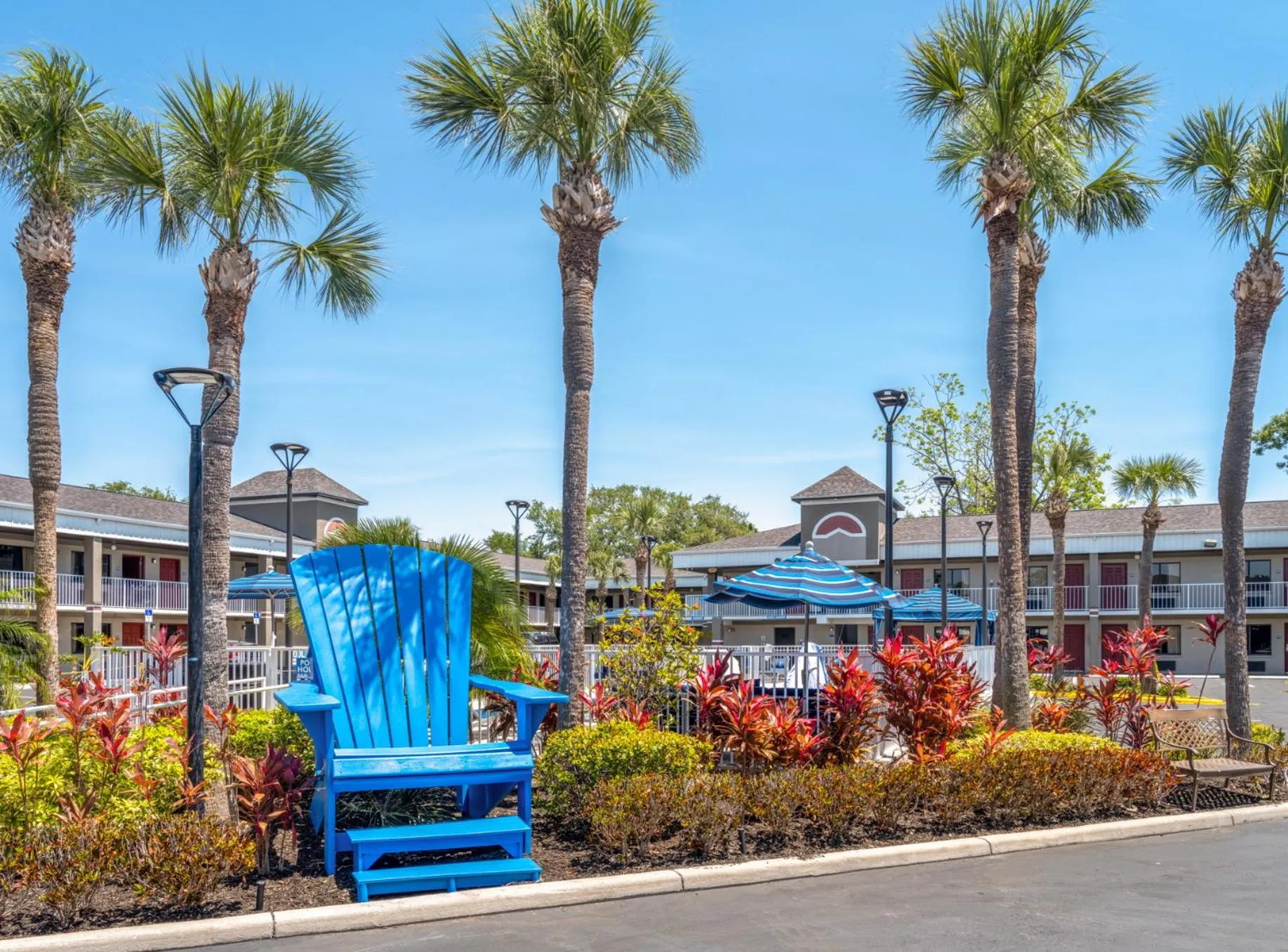 Facade/entrance in Hotel South Tampa & Suites