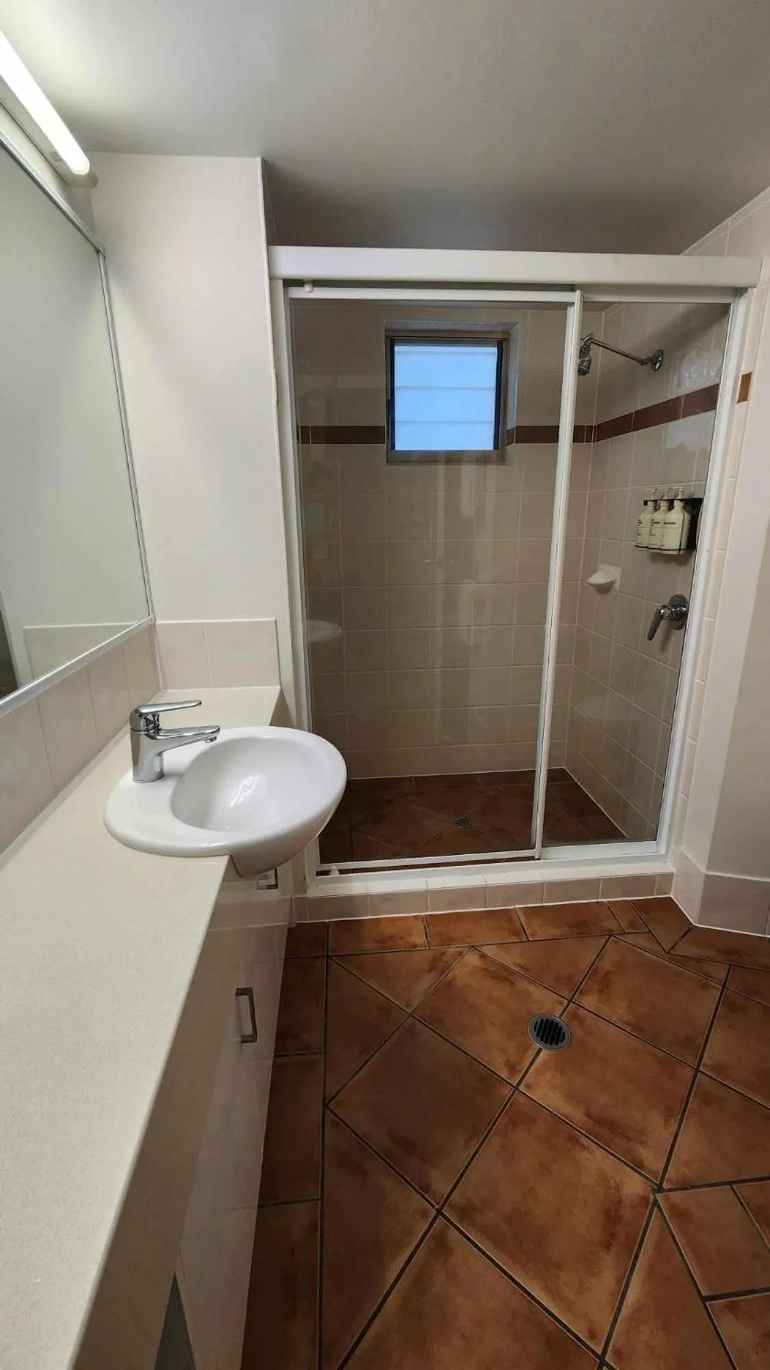 Bathroom in Whalewatch Ocean Beach Resort