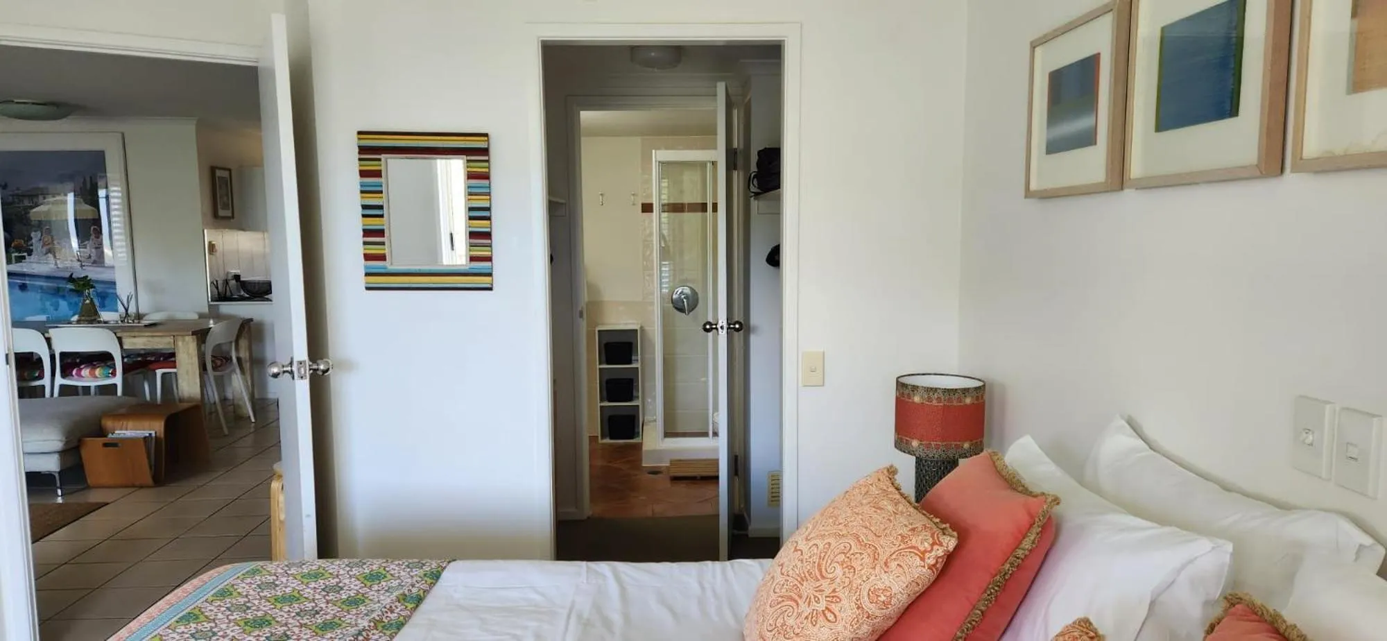 Bed in Whalewatch Ocean Beach Resort