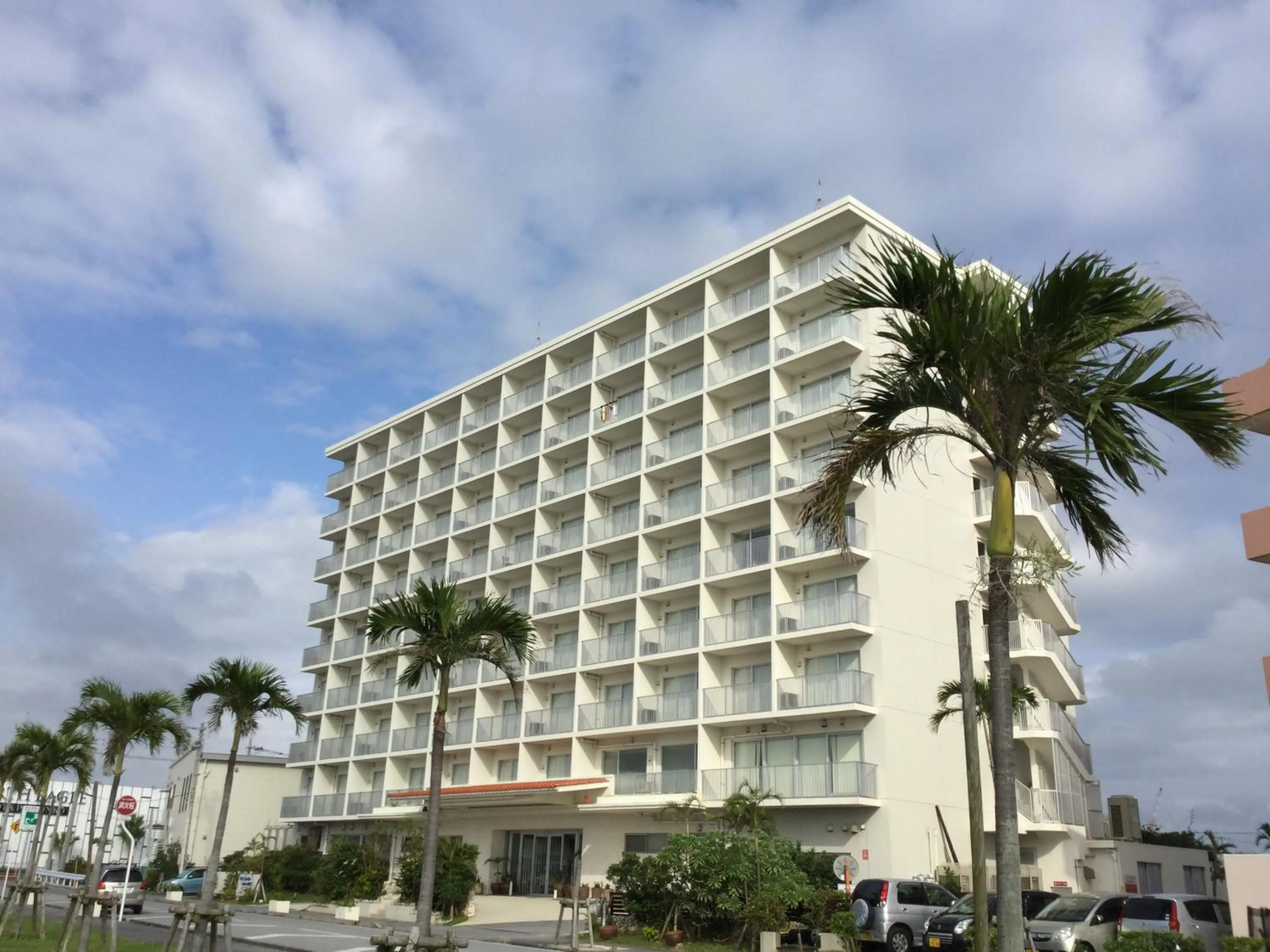 Property building in Hotel Gran View Garden Okinawa