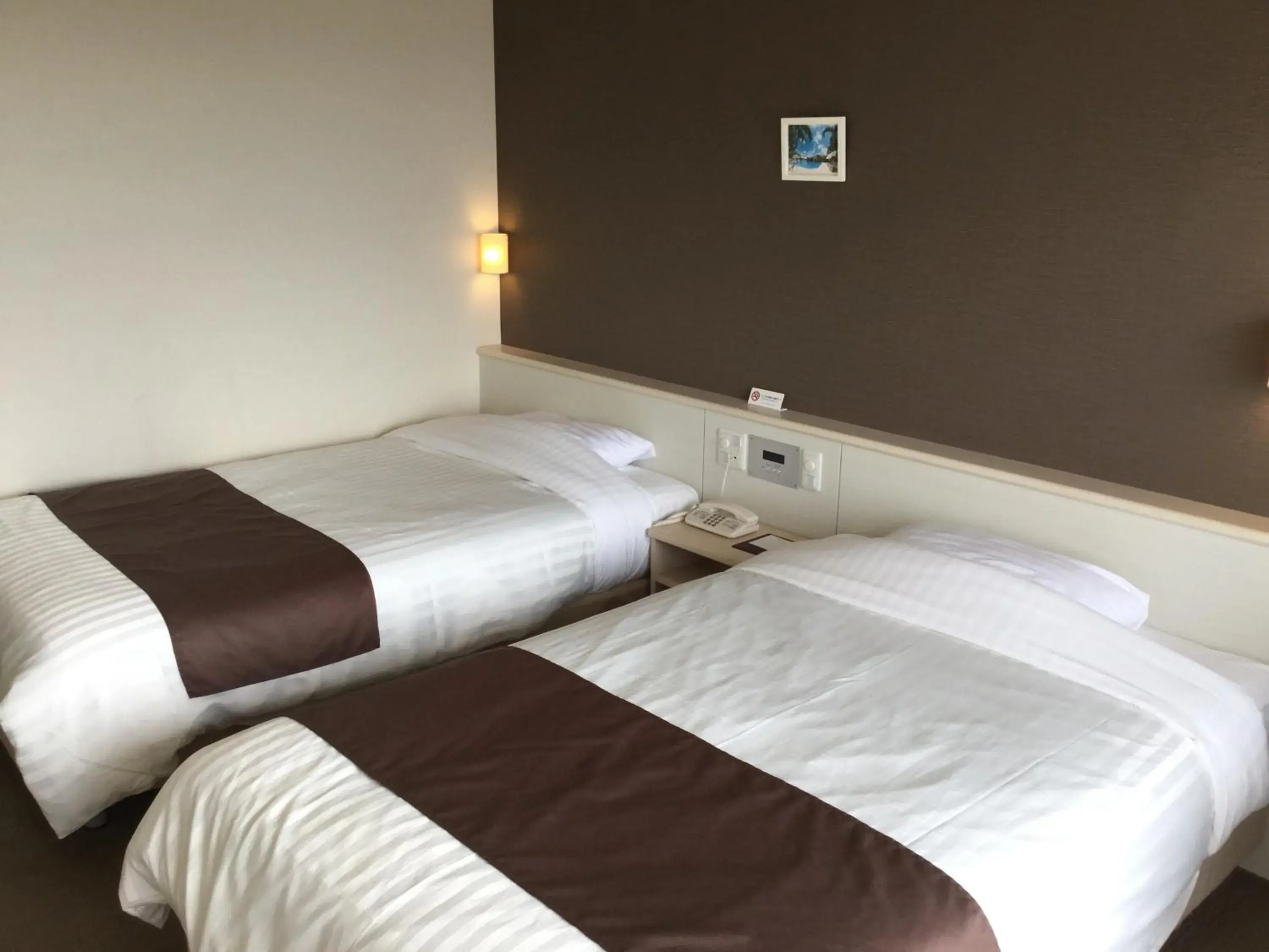 Bed in Hotel Gran View Garden Okinawa Bed in Hotel Gran View Garden Okinawa